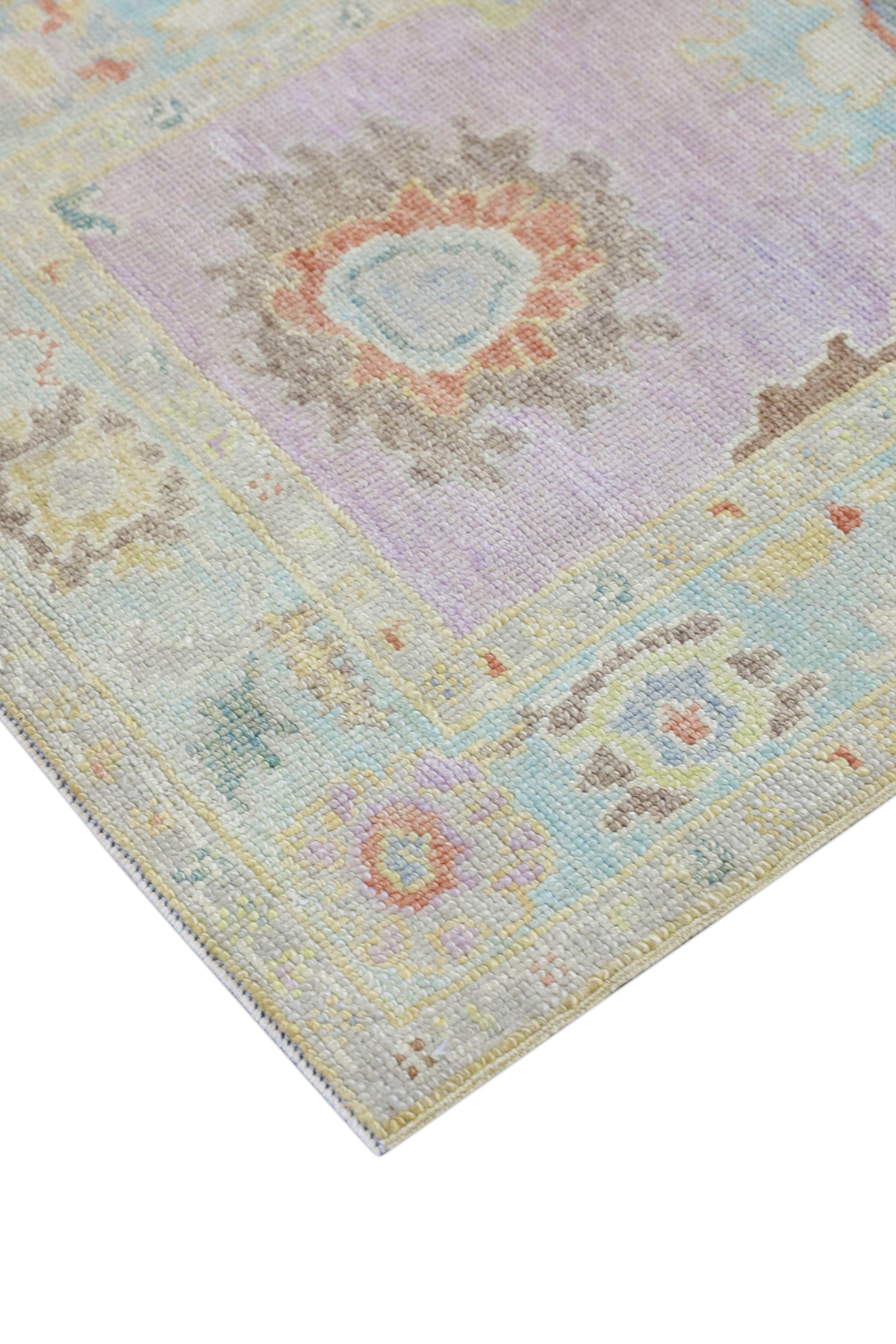 Turkish Oushak Rug 3' x 7' #4098