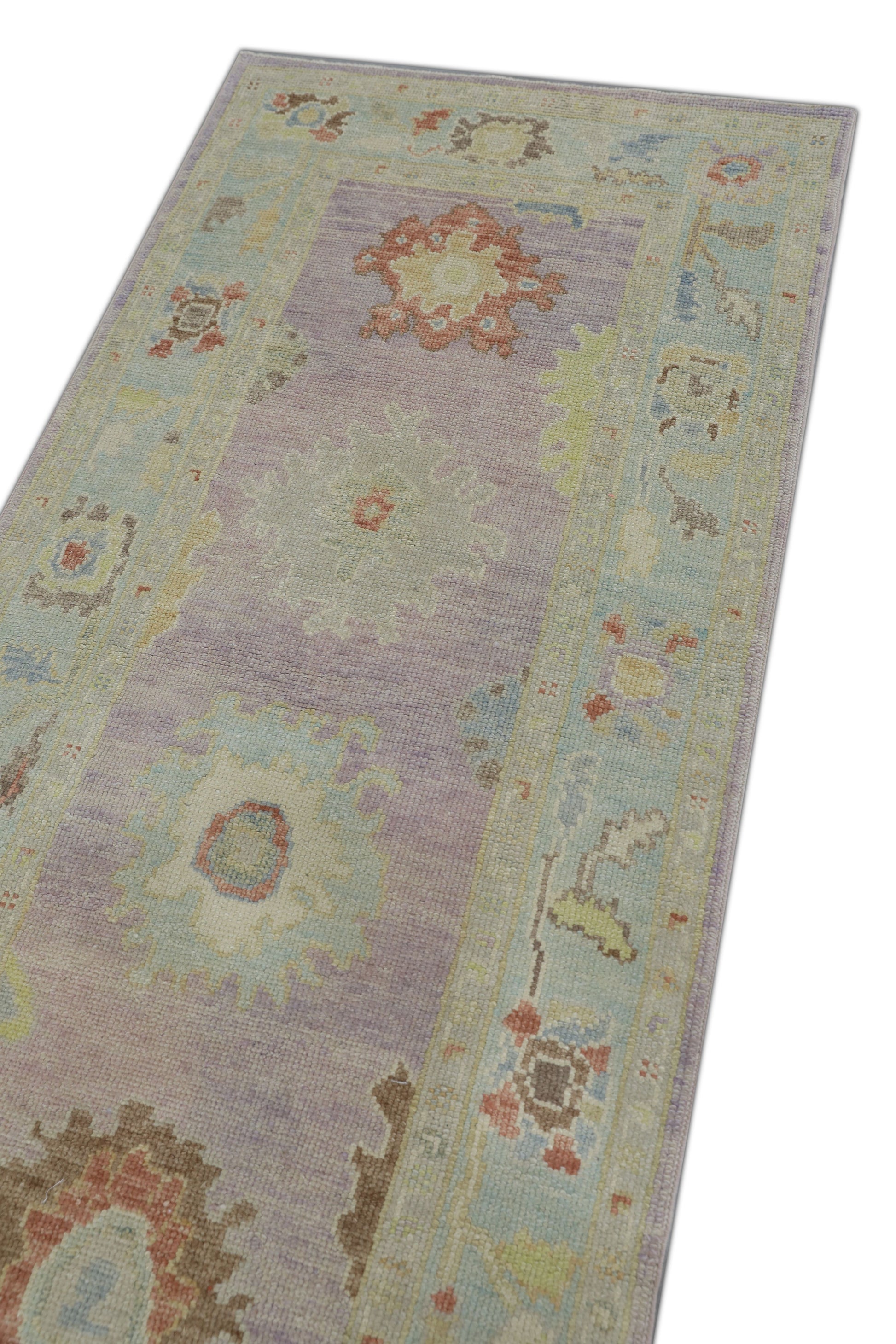 Turkish Oushak Rug 3'1" x 6'11" #656