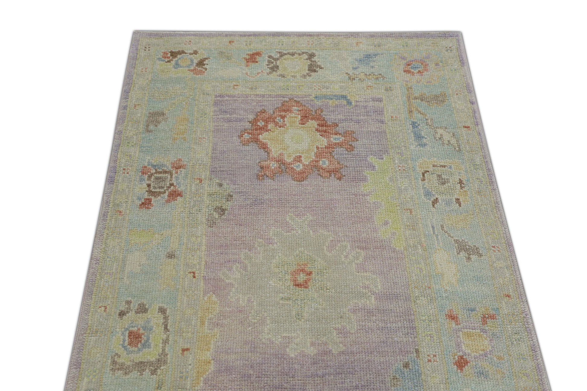 Turkish Oushak Rug 3'1" x 6'11" #656