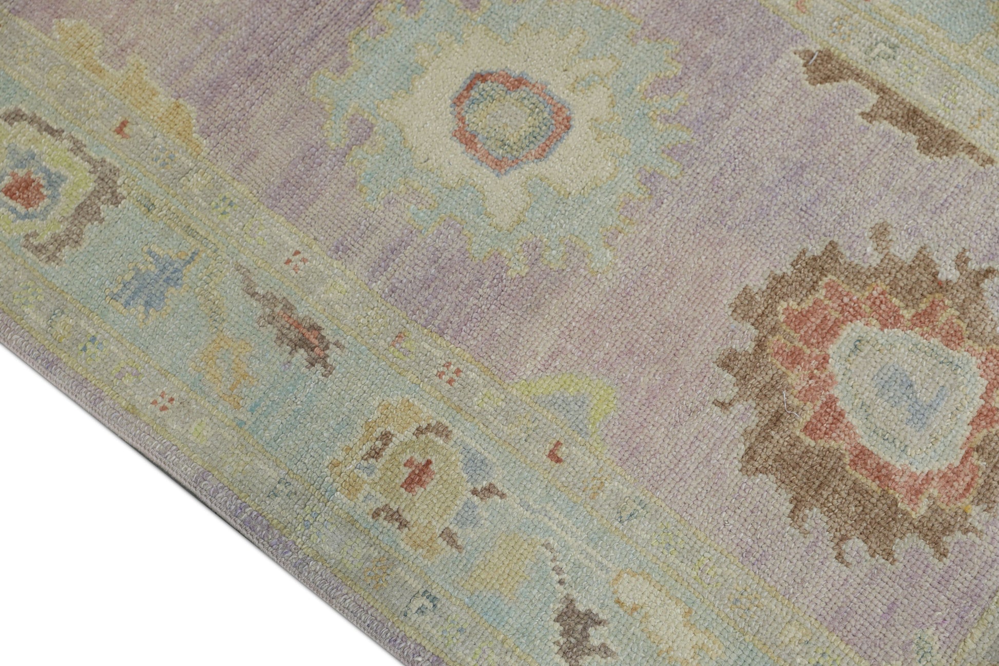 Turkish Oushak Rug 3'1" x 6'11" #656