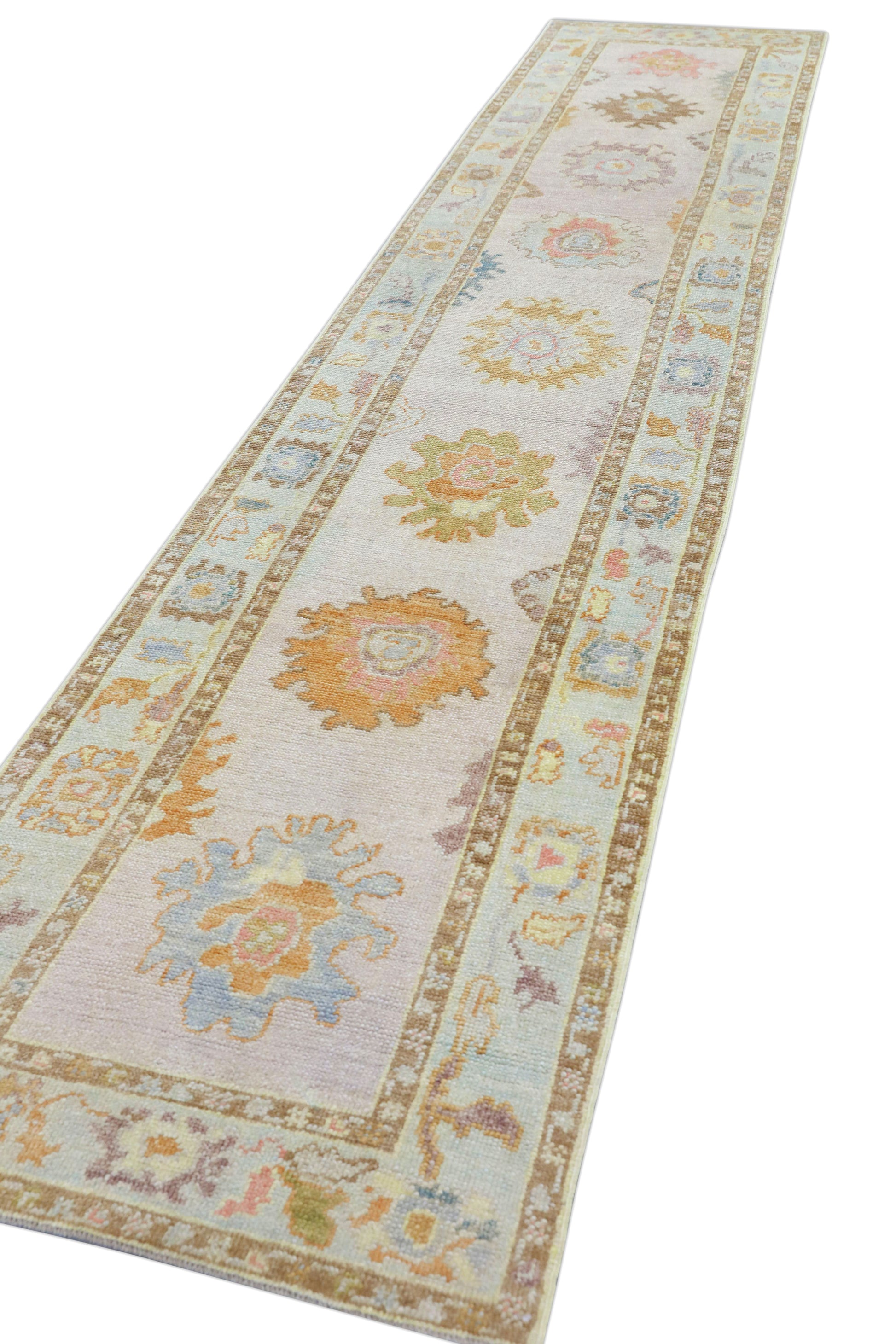 Turkish Oushak Rug 2'9" x 13'3" #4195
