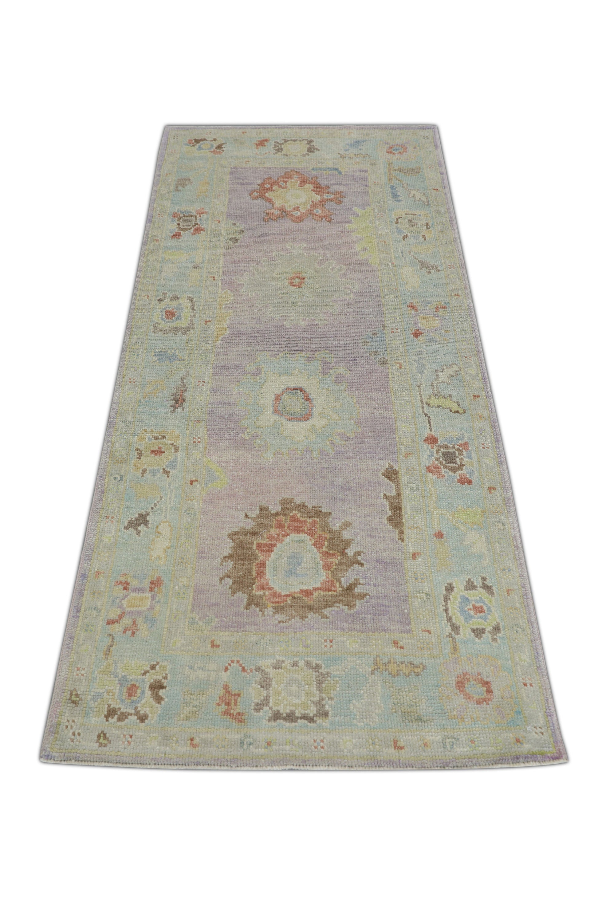 Turkish Oushak Rug 3'1" x 6'11" #656