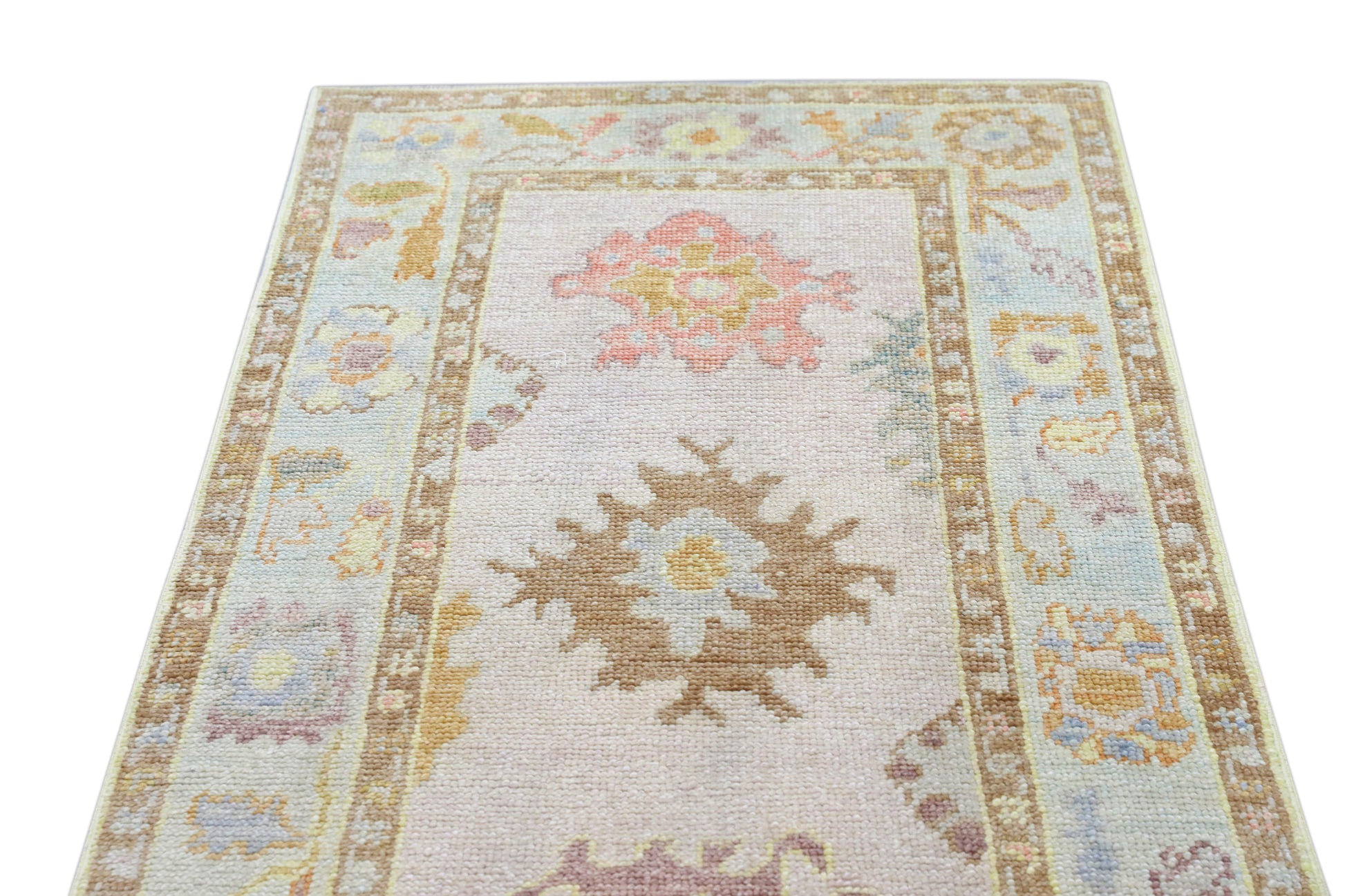 Turkish Oushak Rug 2'9" x 13'3" #4195