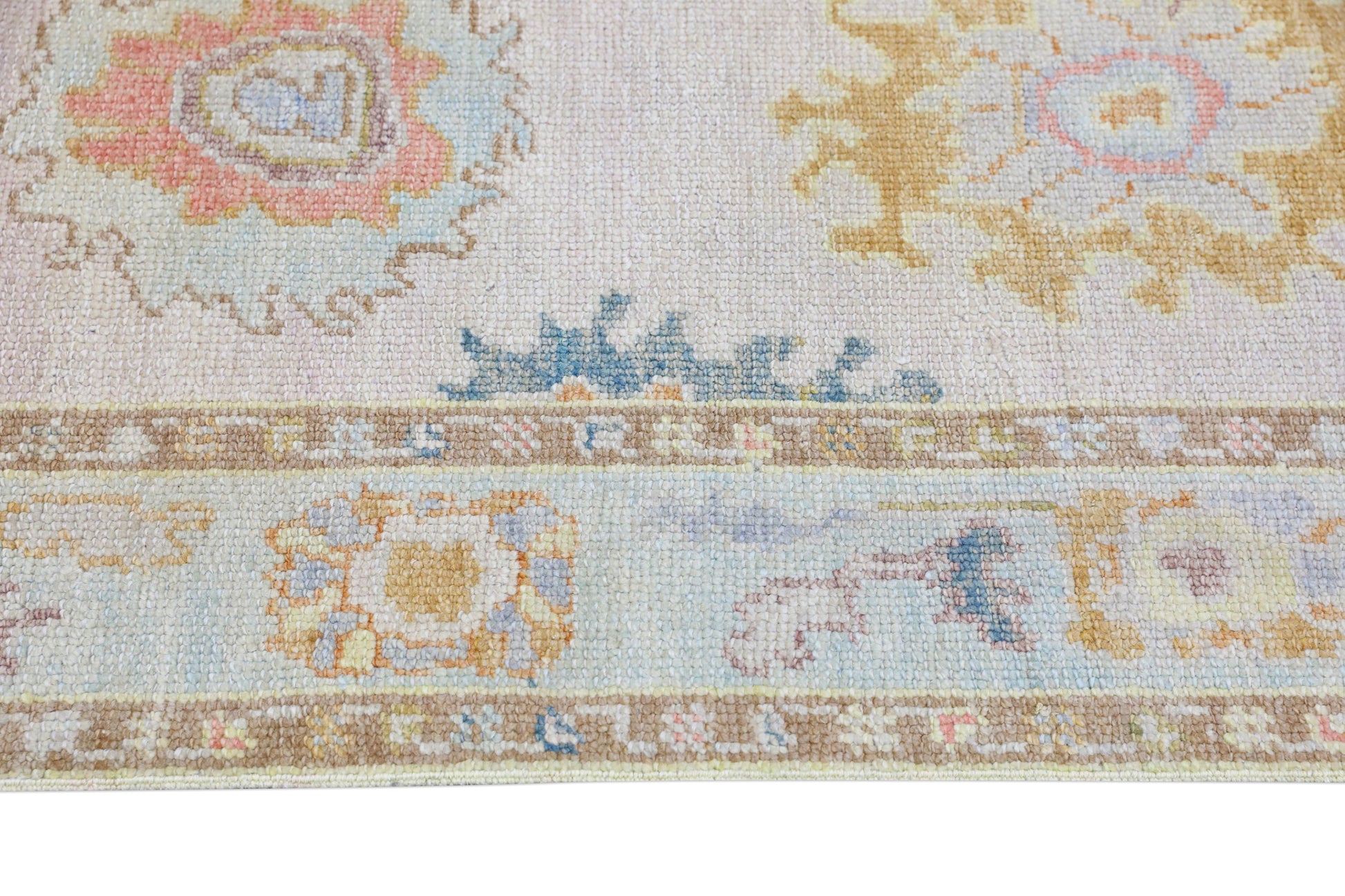 Turkish Oushak Rug 2'9" x 13'3" #4195