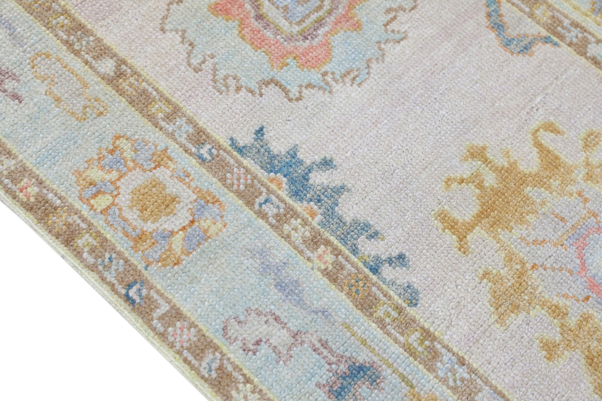 Turkish Oushak Rug 2'9" x 13'3" #4195