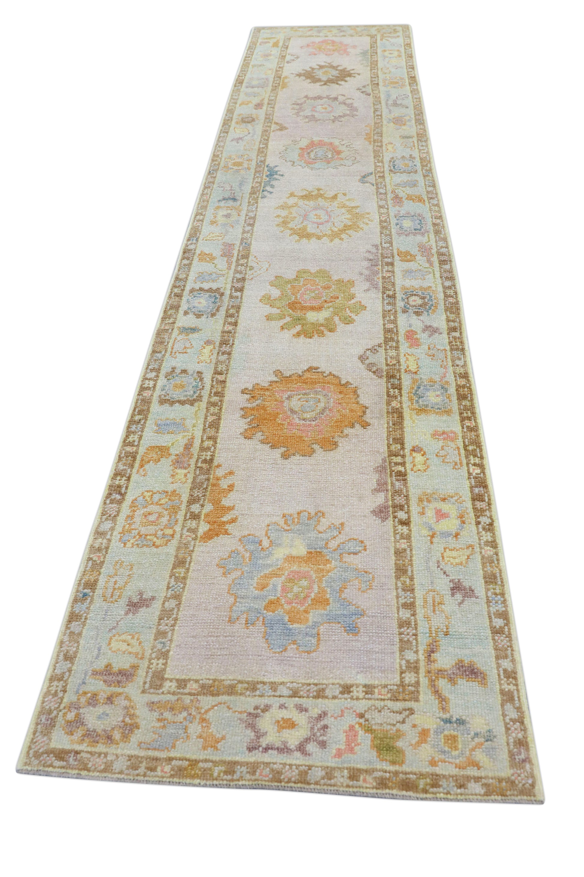 Turkish Oushak Rug 2'9" x 13'3" #4195