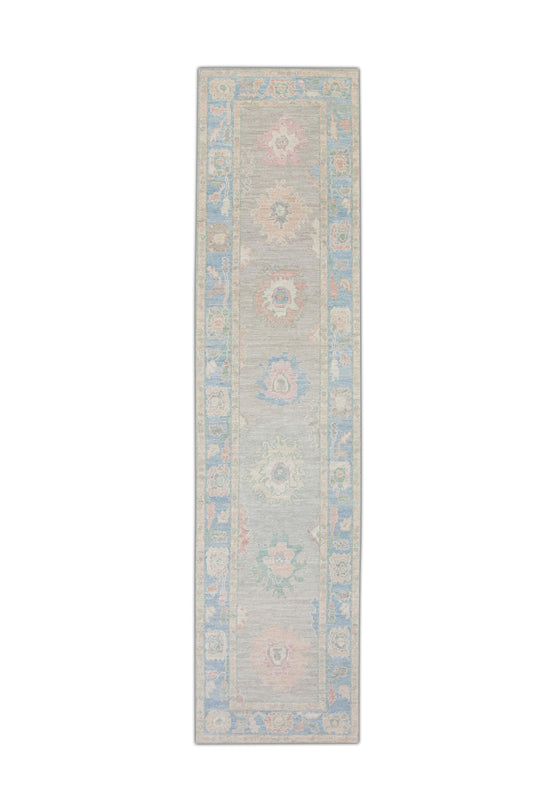 #4194 Turkish Oushak 3' x 11'10"