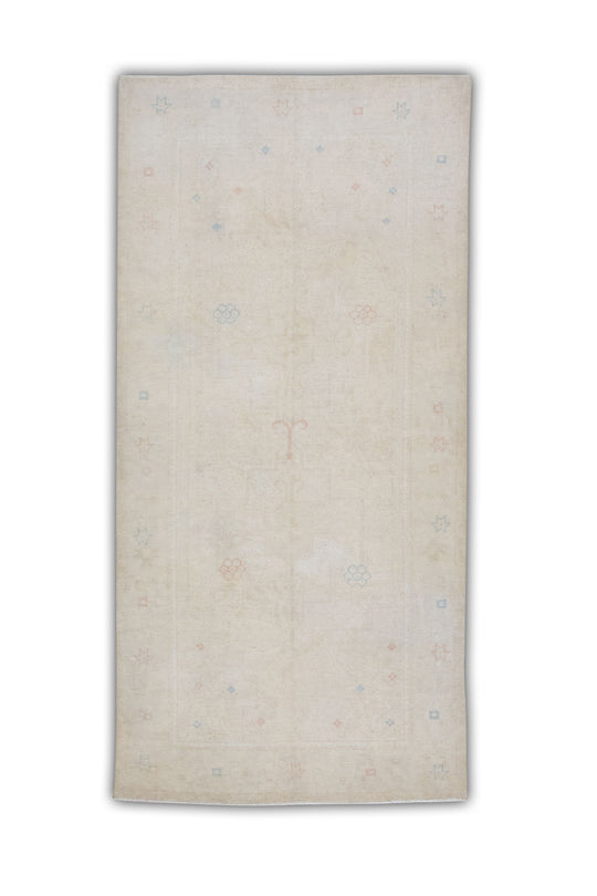 #205 Turkish Vintage Anatolian Rug  3'9" x 7'4"