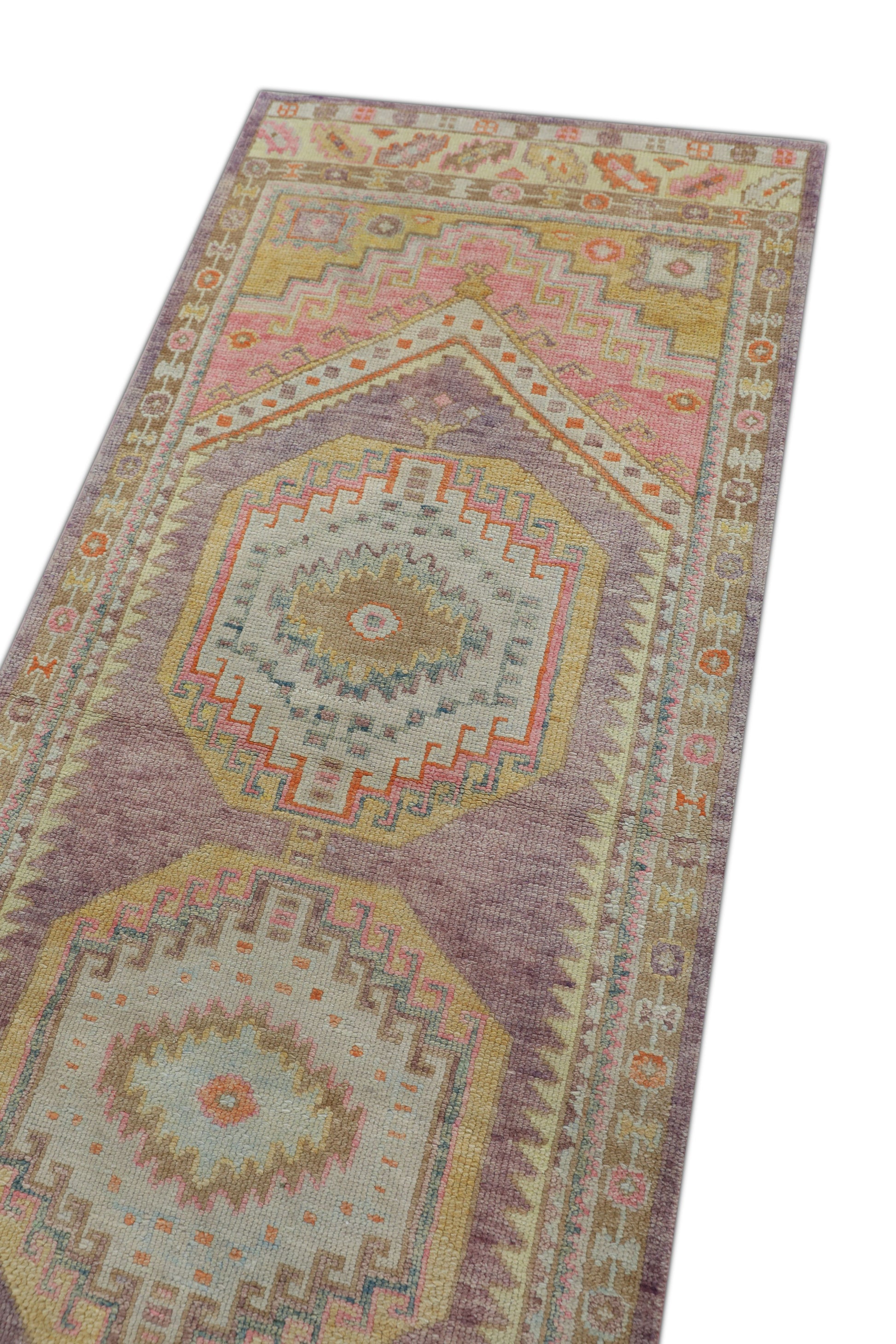 Turkish Oushak Rug 3'1" x 10'1" #210