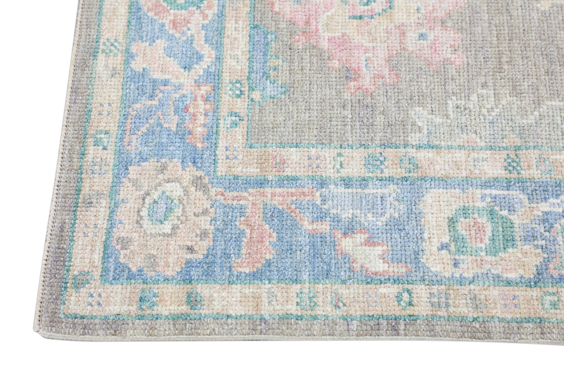 Turkish Oushak Rug 3'1" x 7'9" #4079
