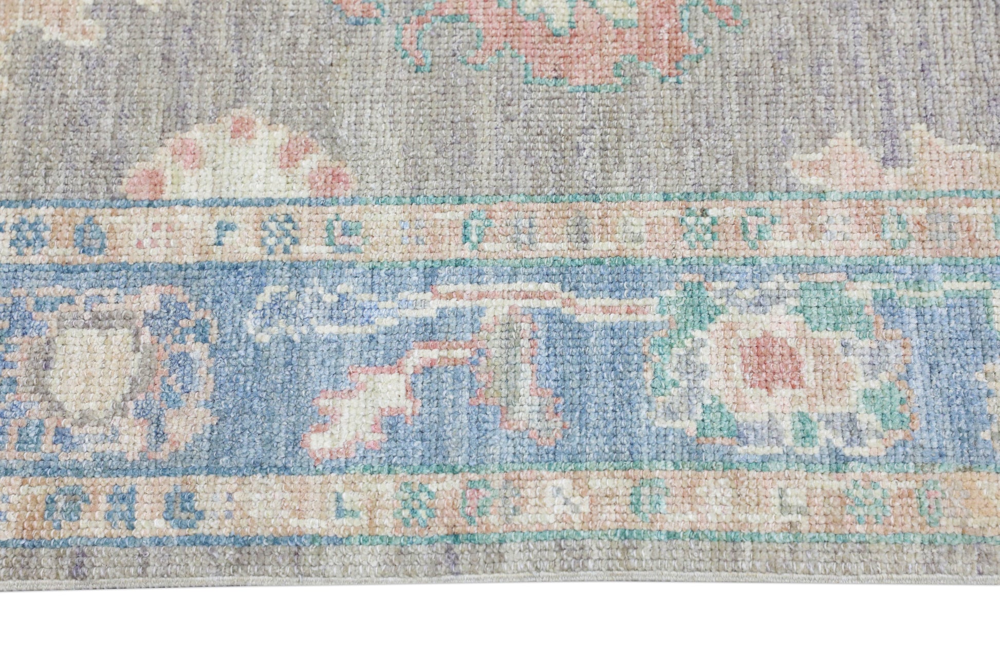 Turkish Oushak Rug 3'1" x 7'9" #4079