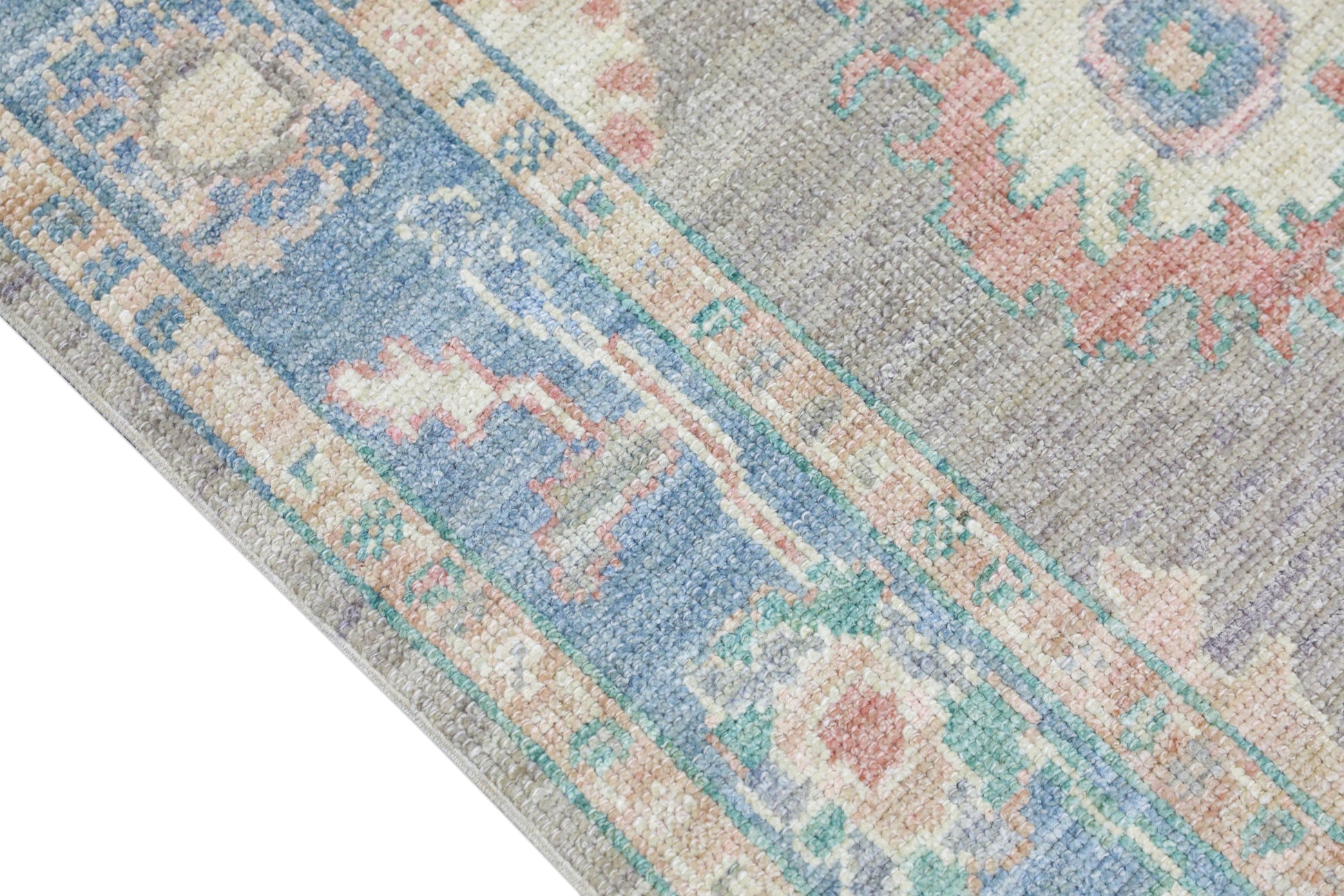 Turkish Oushak Rug 3'1" x 7'9" #4079
