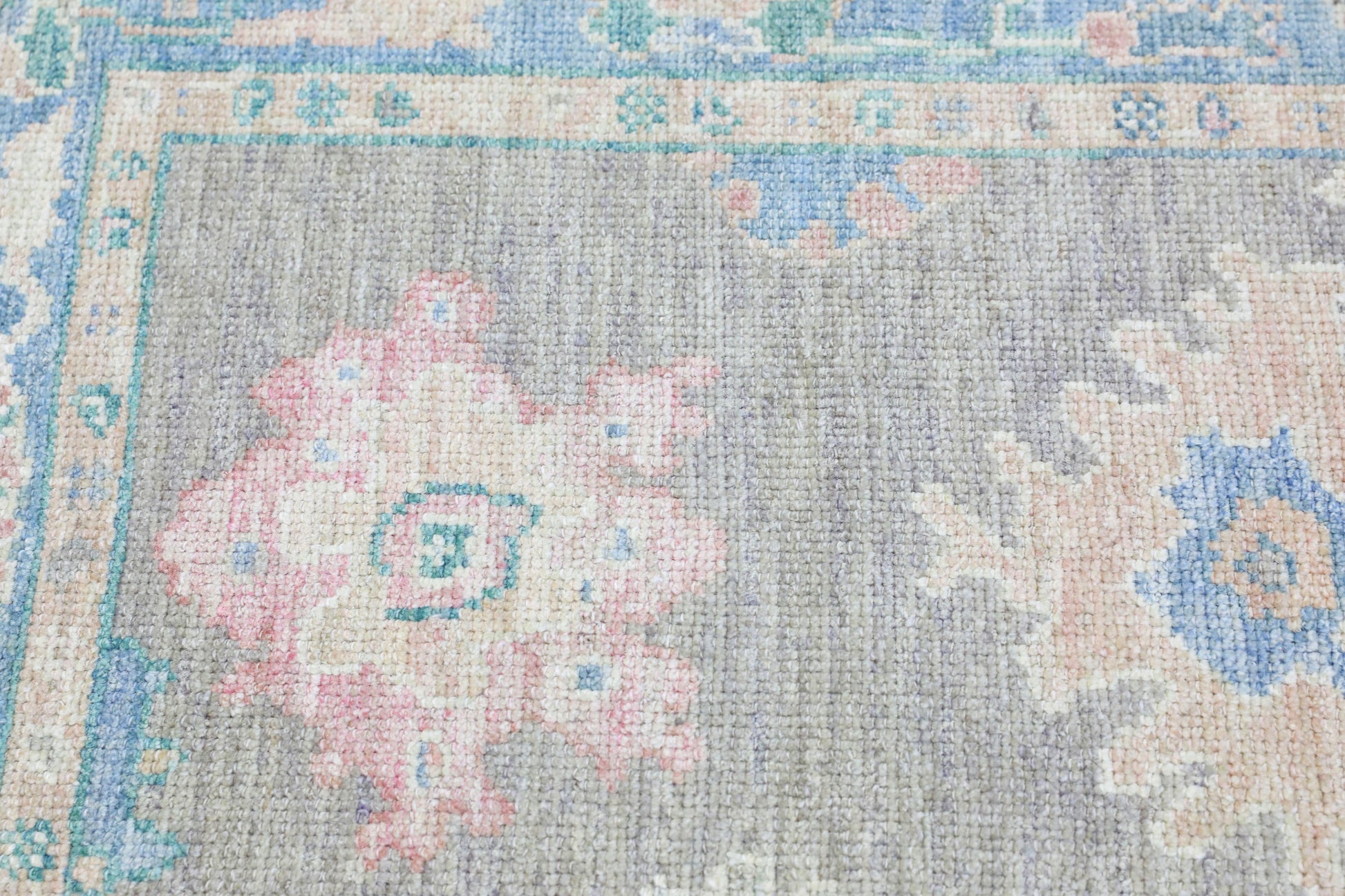 Turkish Oushak Rug 3'1" x 7'9" #4079