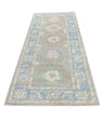Turkish Oushak Rug 3'1" x 7'9" #4079