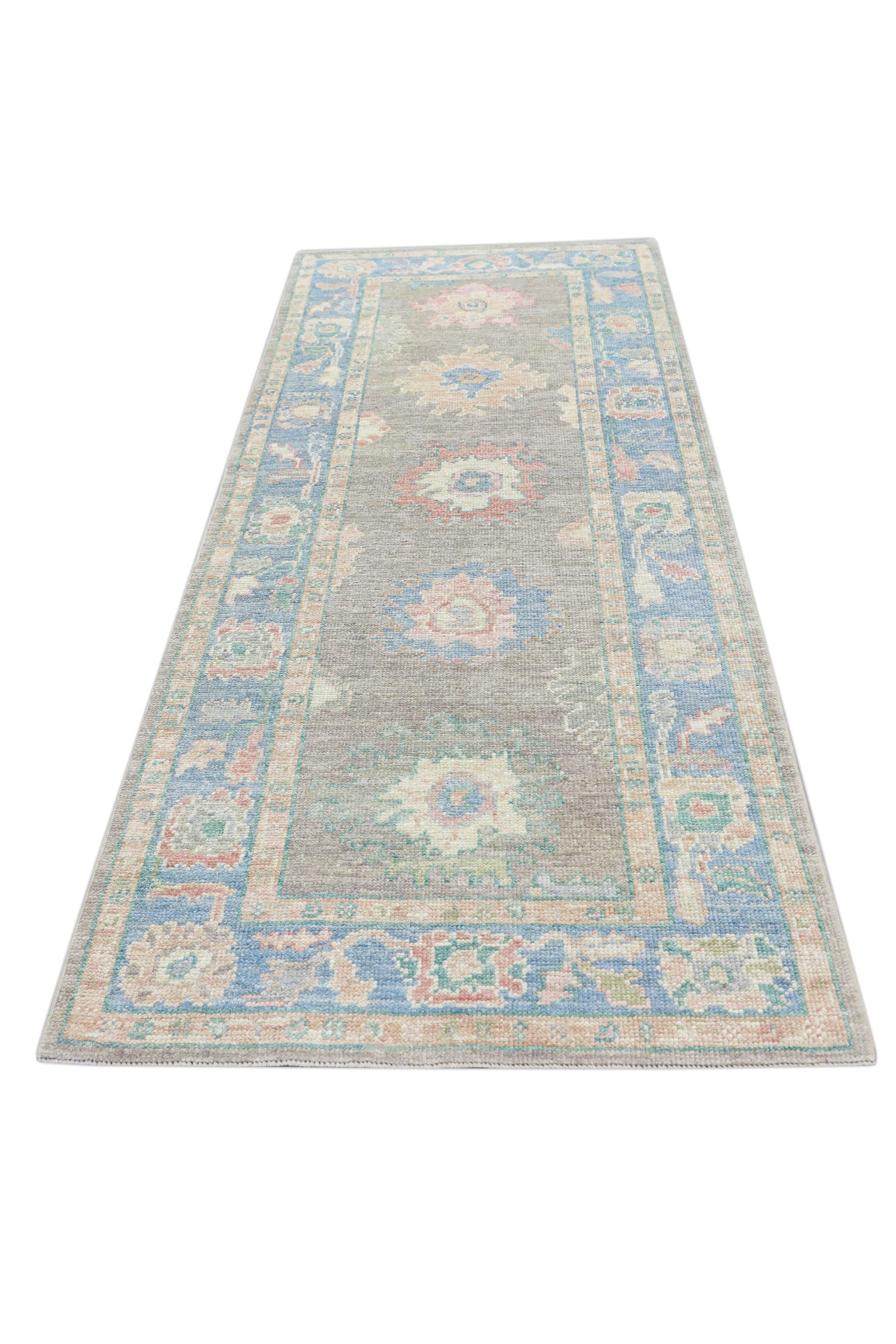 Turkish Oushak Rug 3'1" x 7'9" #4079