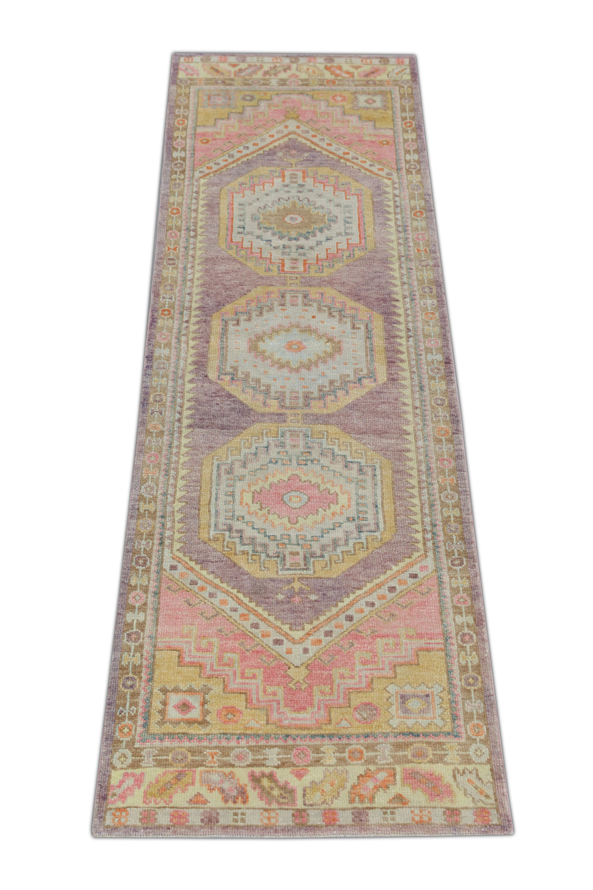 Turkish Oushak Rug 3'1" x 10'1" #210