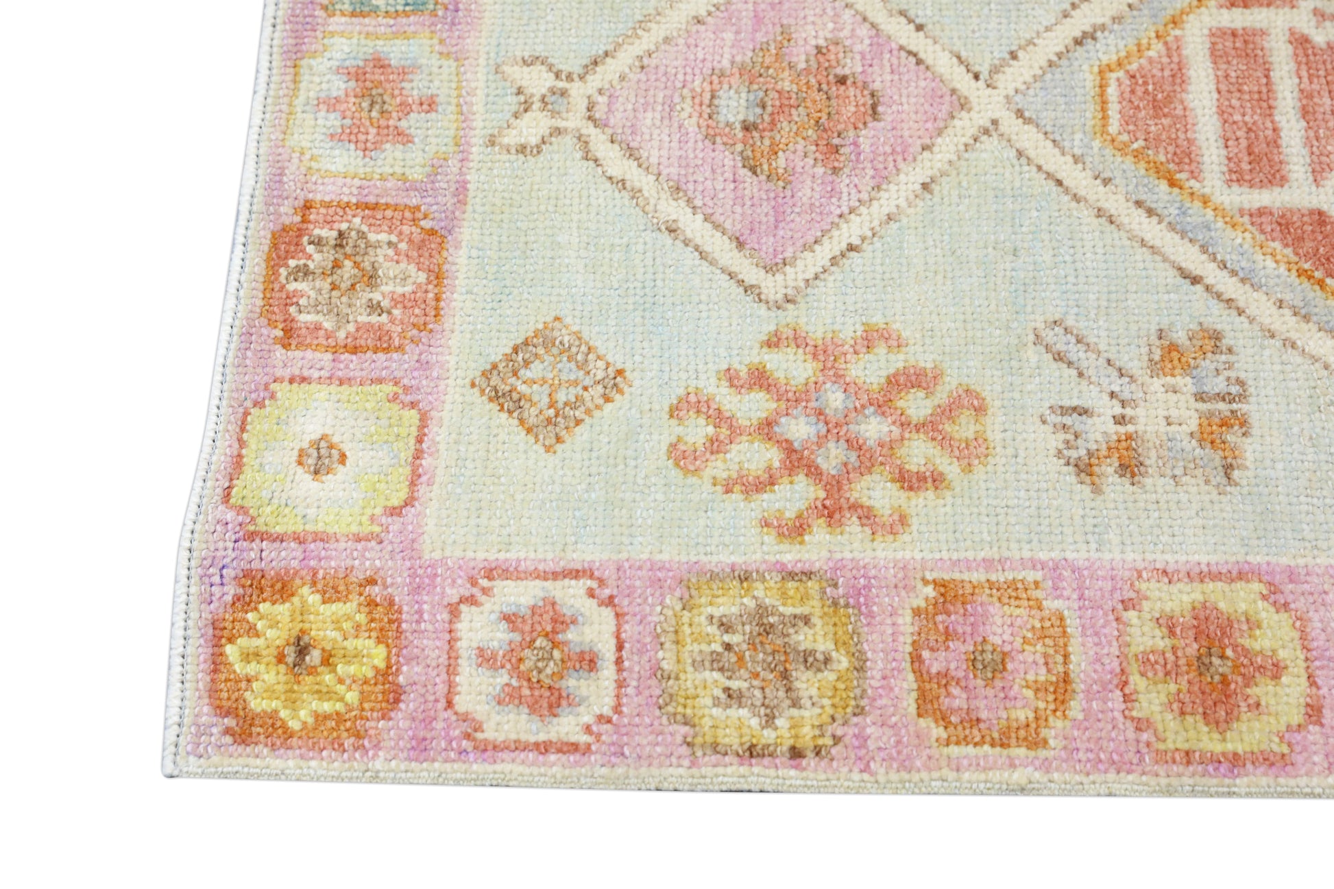 Turkish Oushak Rug 2'11" x 11'8" #4210