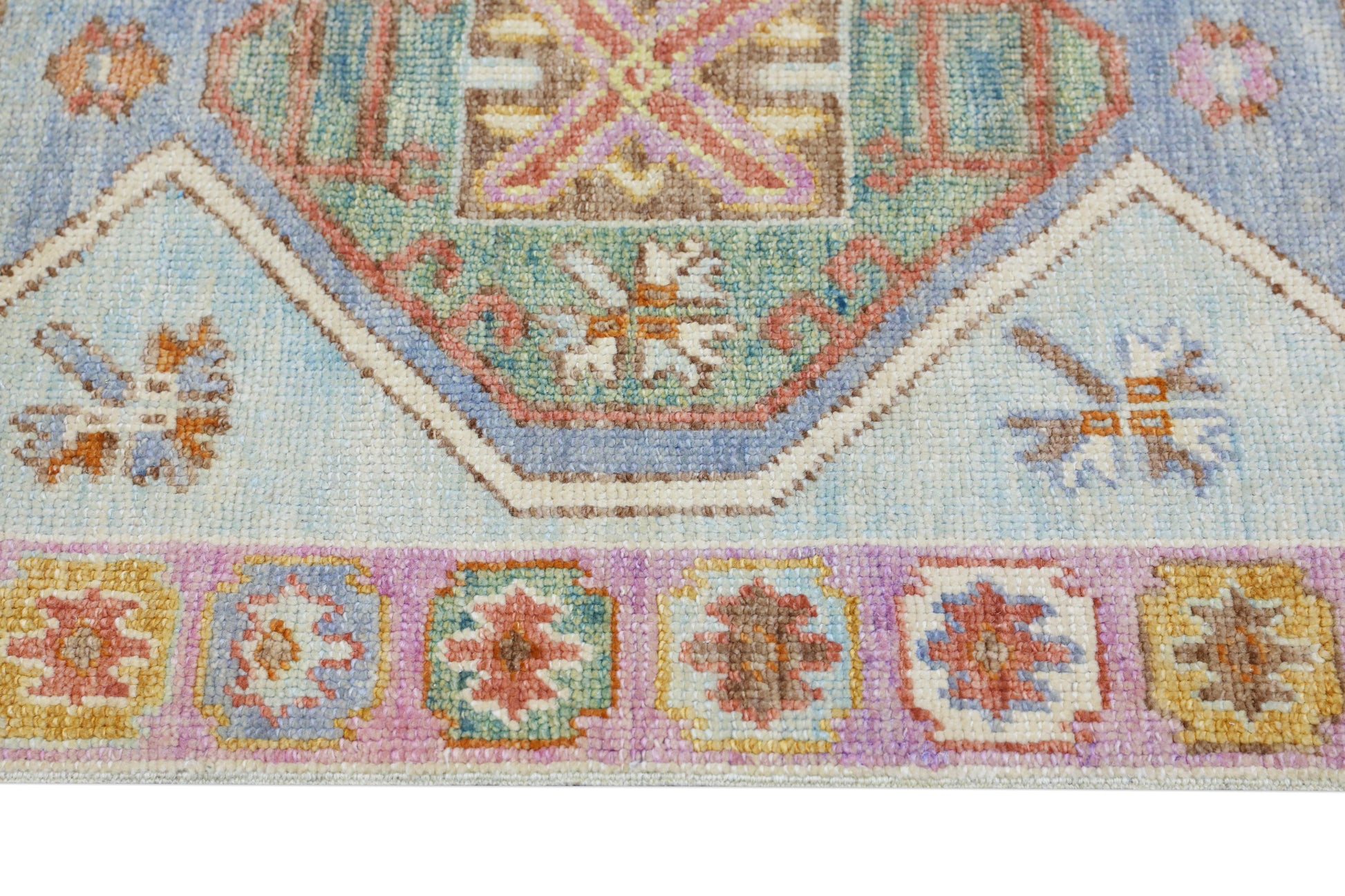 Turkish Oushak Rug 2'11" x 11'8" #4210