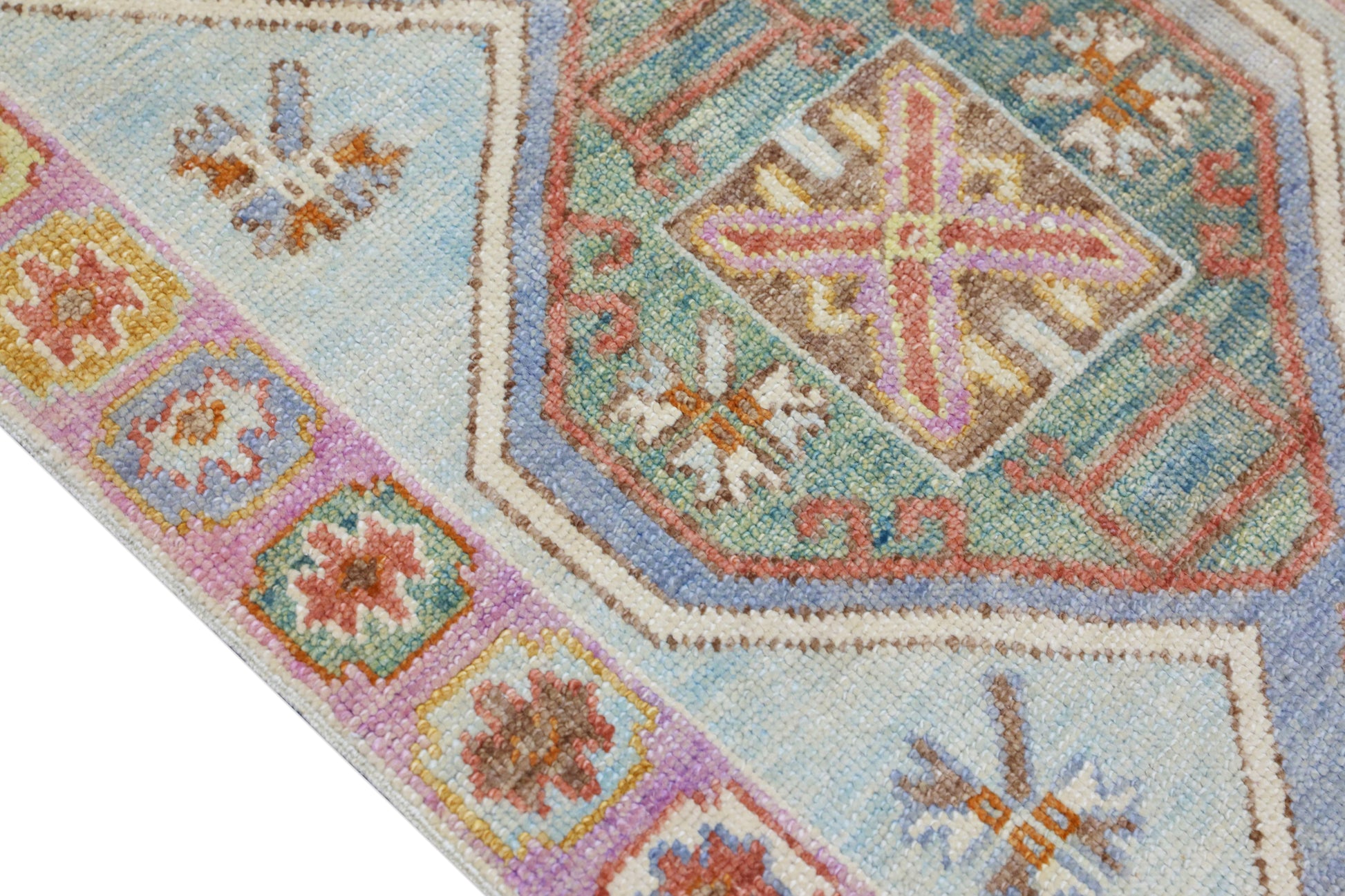Turkish Oushak Rug 2'11" x 11'8" #4210