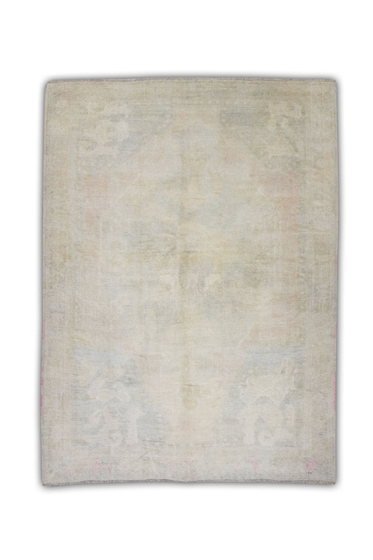 #106 Turkish Vintage Anatolian Rug  5'3" x 7'