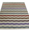 Oriental Flatweave Turkish Kilim 8'6" x 10'8" #2017