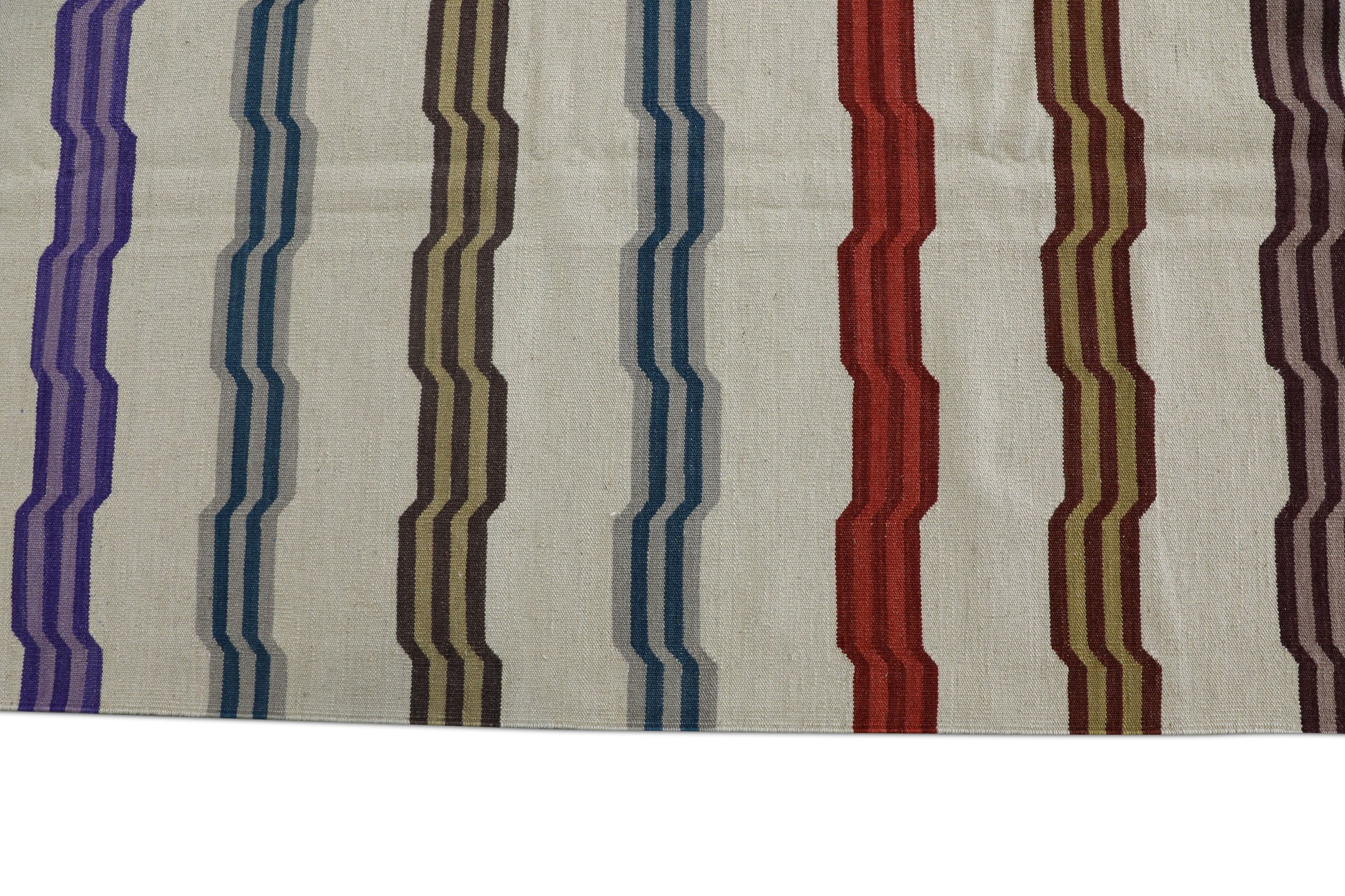 Oriental Flatweave Turkish Kilim 8'6 x 10'9" #2021