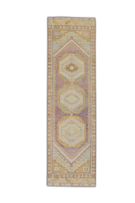 #4231 Turkish Oushak 2'10" x 10'