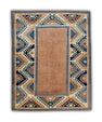 Turkish Vintage Anatolian Rug  4'9" x 5'11" #10