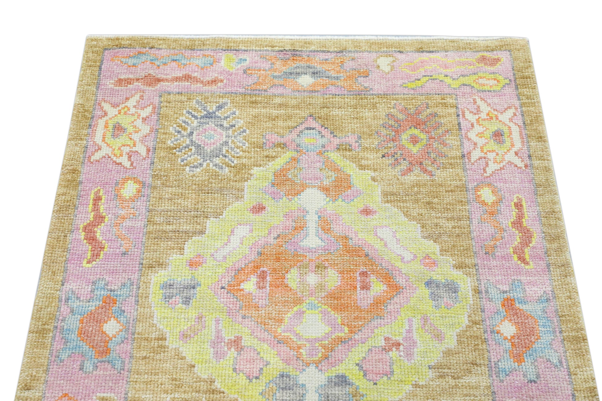 Turkish Oushak Rug 3'1" x 8'4" #4120