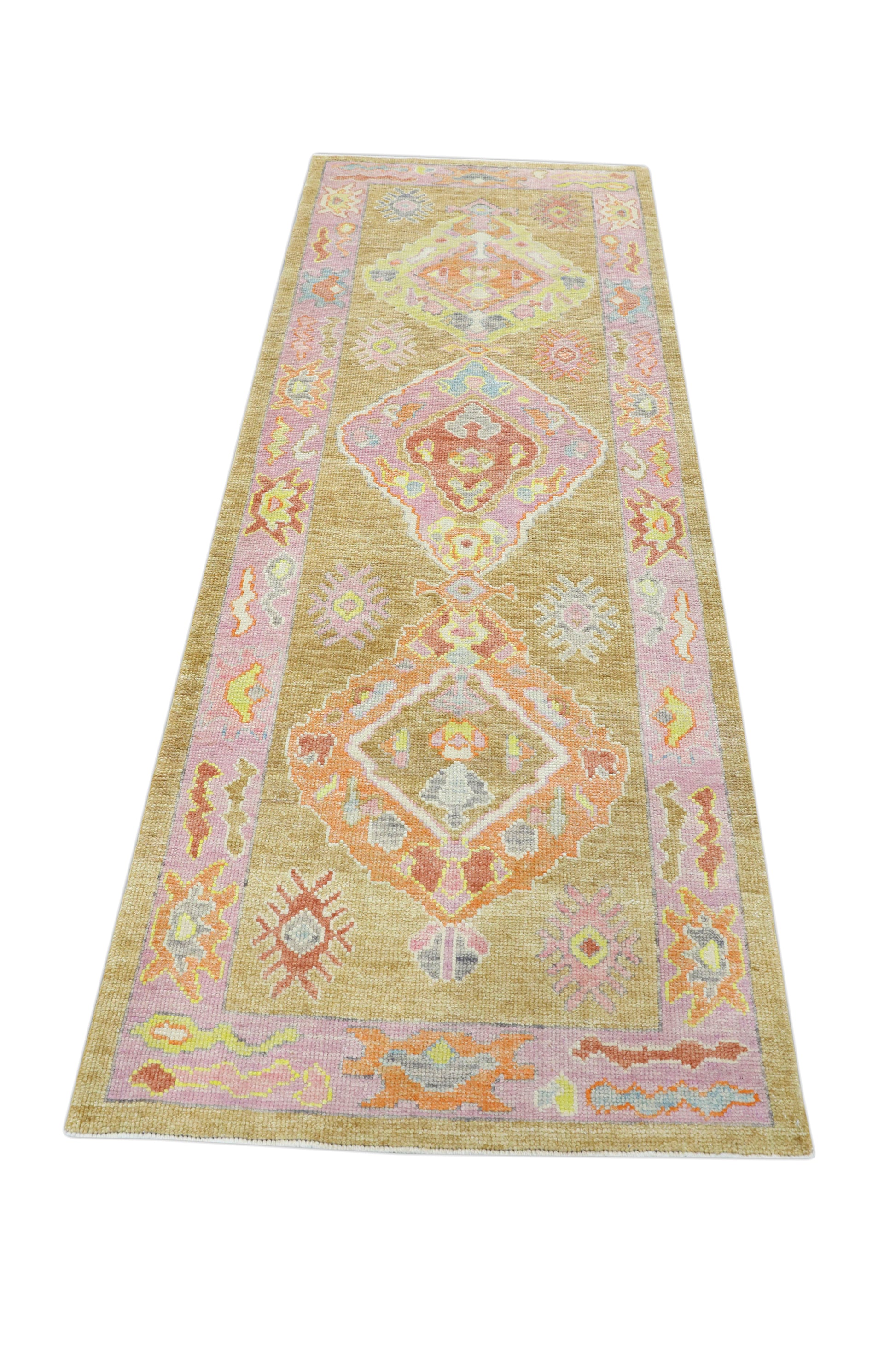 Turkish Oushak Rug 3'1" x 8'4" #4120