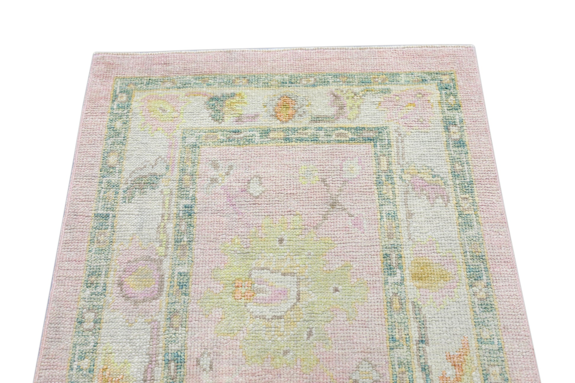 Turkish Oushak Rug 2'8" x 10'5" #4117