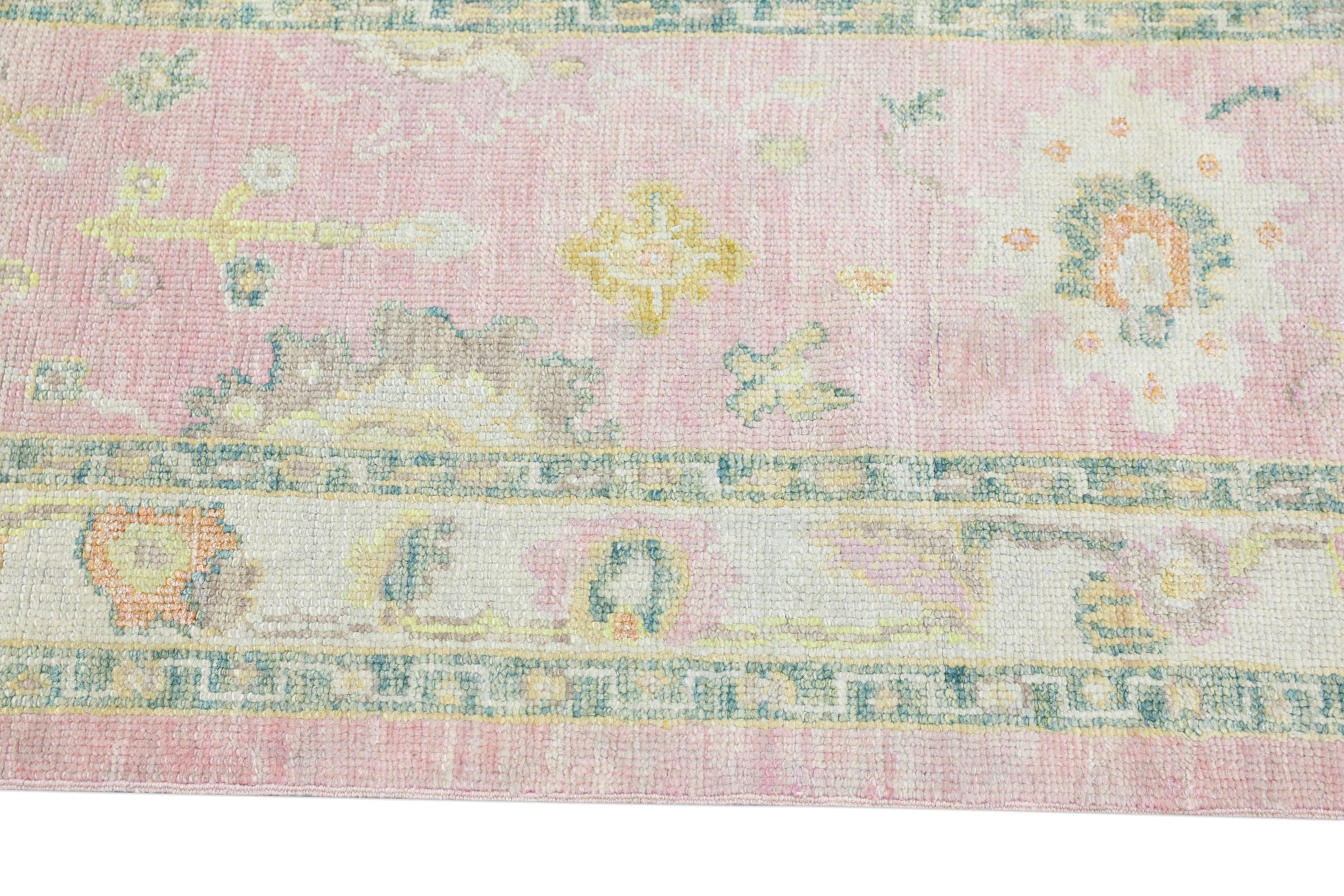 Turkish Oushak Rug 2'8" x 10'5" #4117