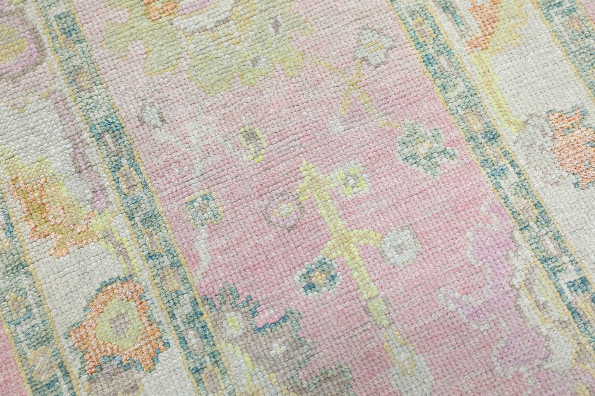 Turkish Oushak Rug 2'8" x 10'5" #4117