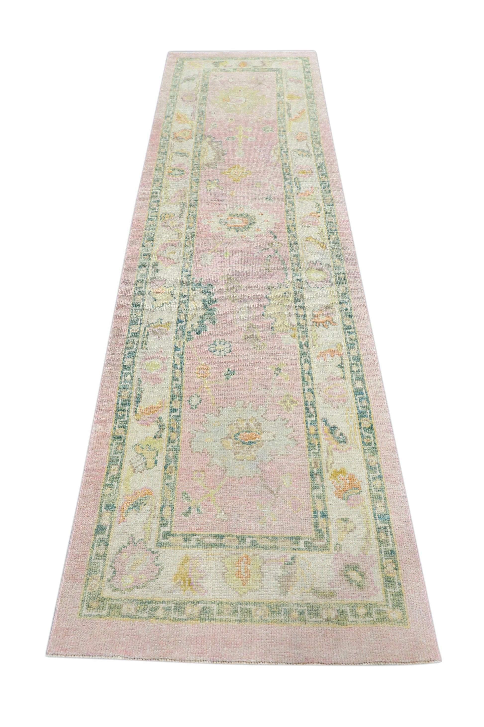 Turkish Oushak Rug 2'8" x 10'5" #4117