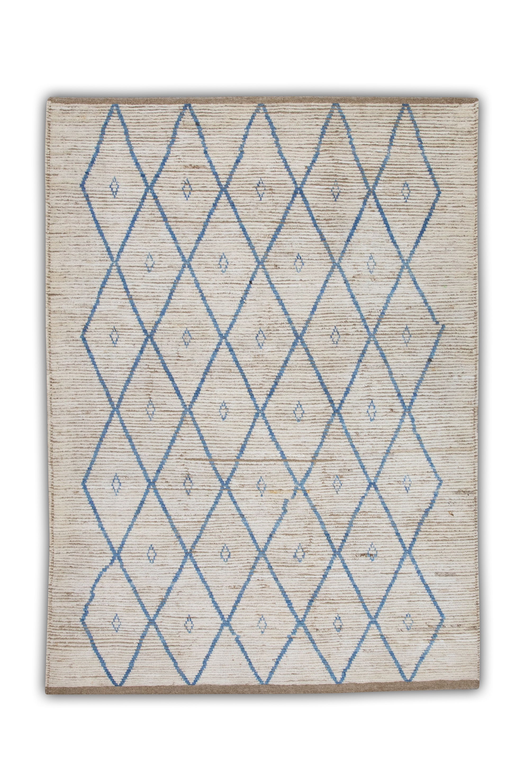 Turkish Tulu Rug Hand Knotted 4'8" x 6'7" #6001
