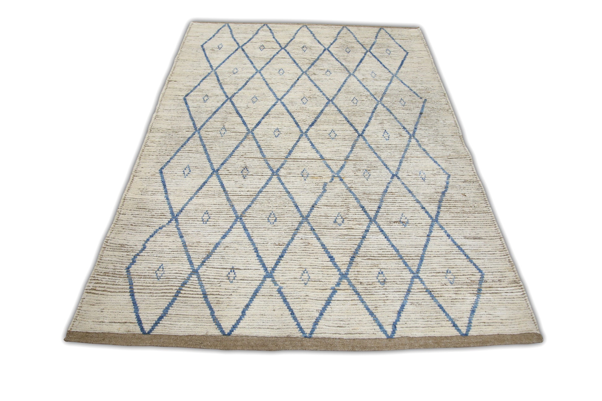 Turkish Tulu Rug Hand Knotted 4'8" x 6'7" #6001