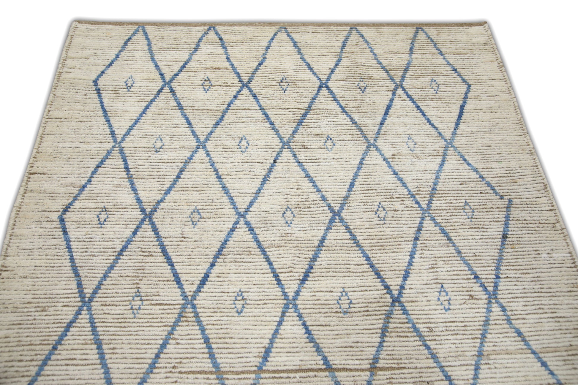 Turkish Tulu Rug Hand Knotted 4'8" x 6'7" #6001