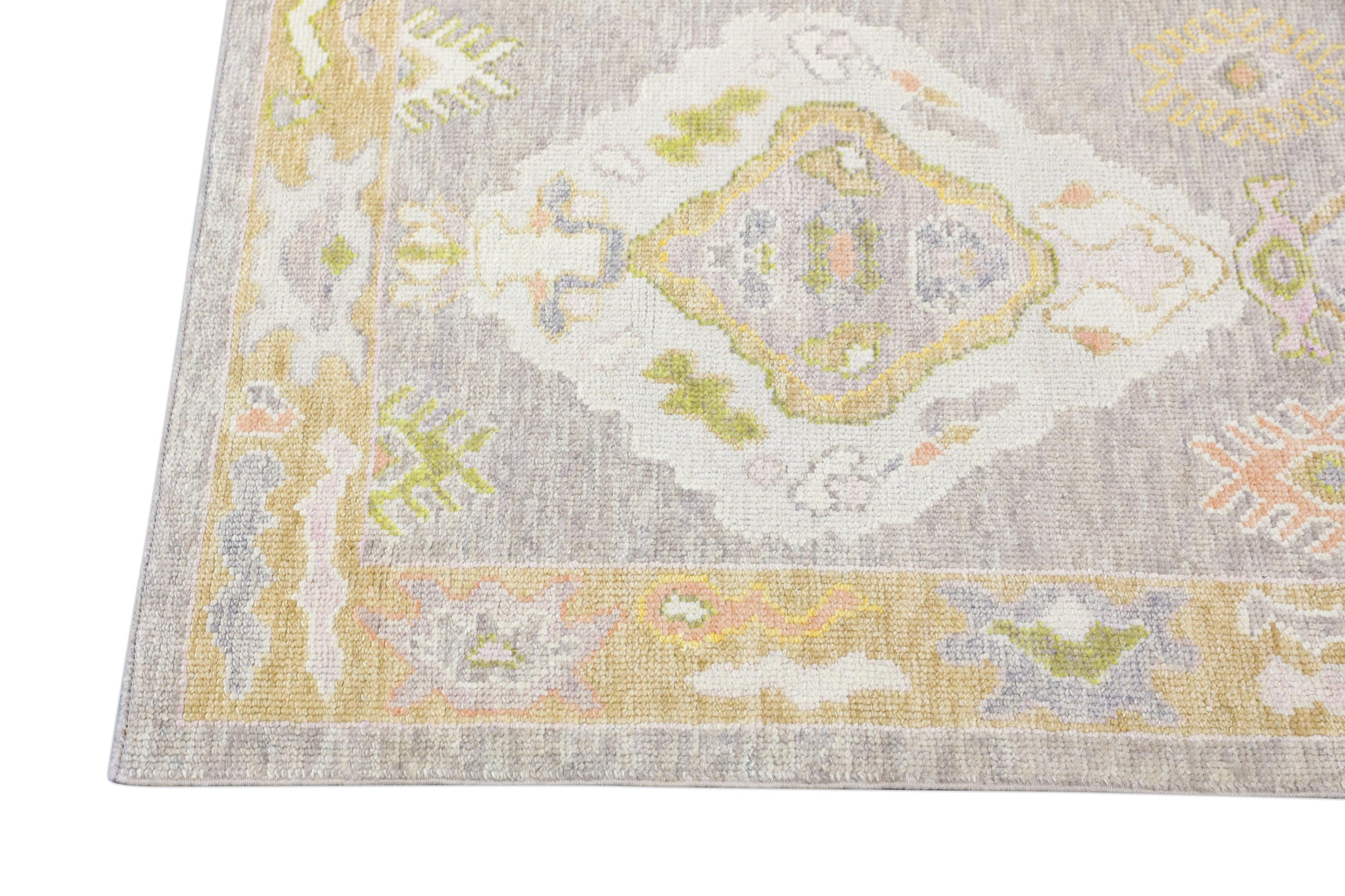 Turkish Oushak Rug 3' x 10'2" #4119