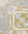 Turkish Oushak Rug 3' x 10'2" #4119