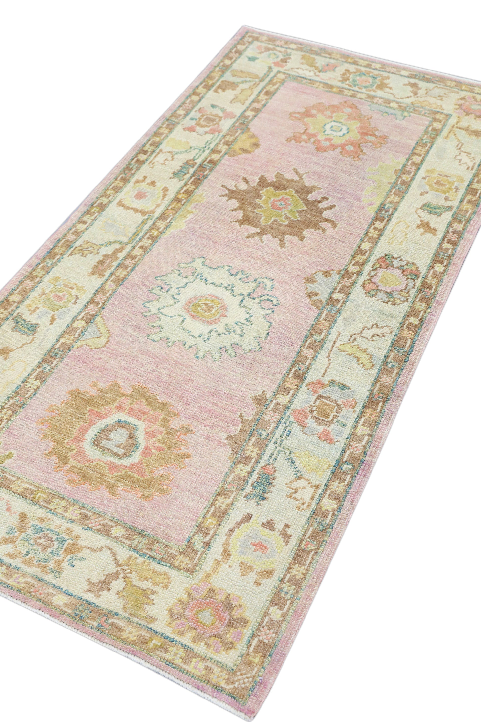 Turkish Oushak Rug 3'2" x 6'1" #4425