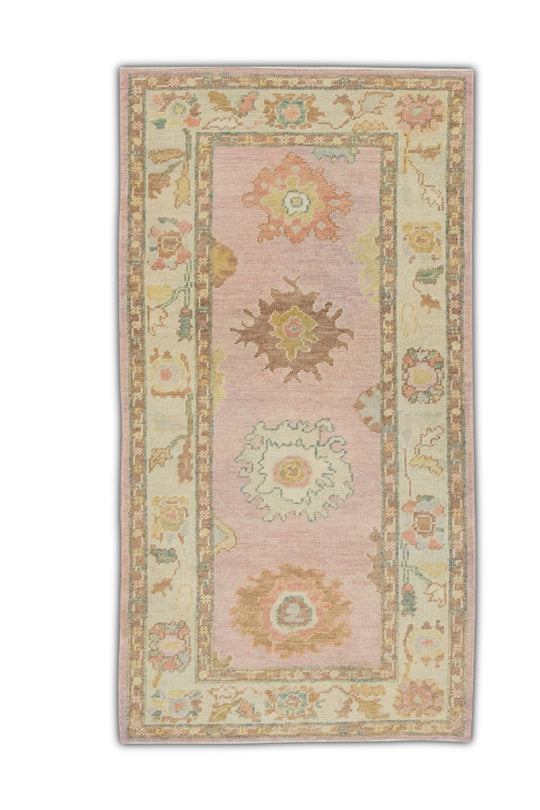 #4425 Turkish Oushak 3'2" x 6'1"