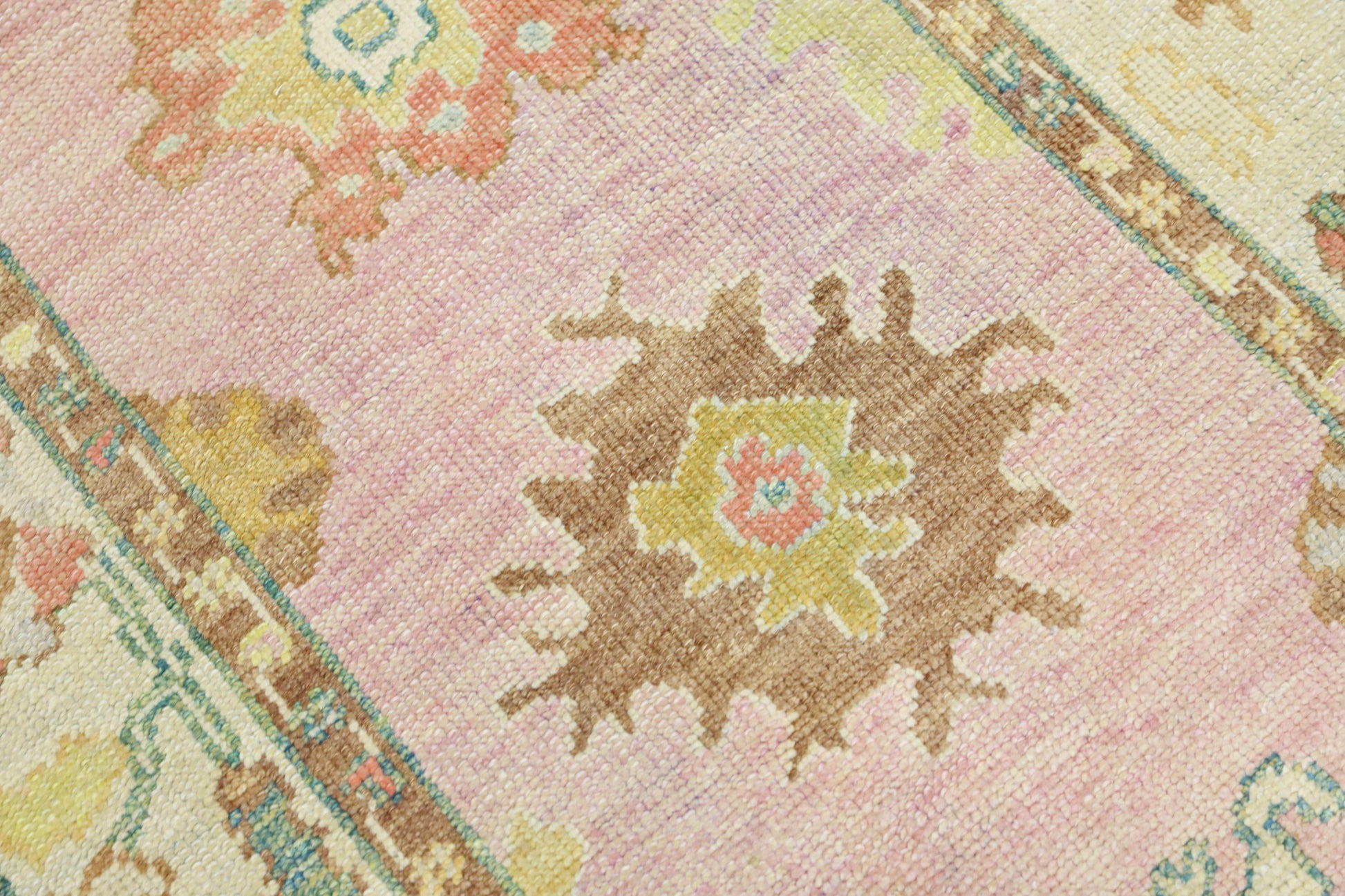 Turkish Oushak Rug 3'2" x 6'1" #4425