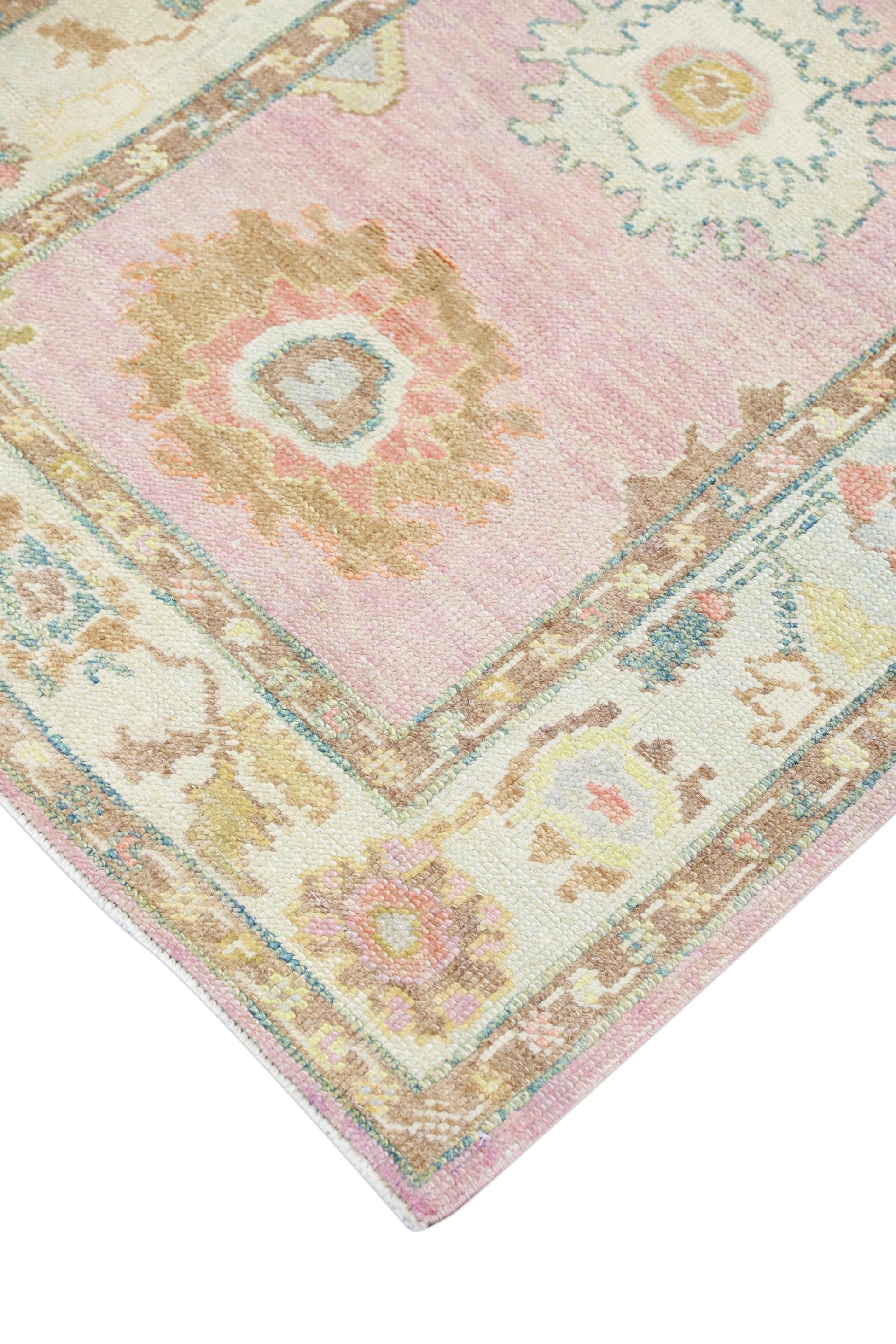 Turkish Oushak Rug 3'2" x 6'1" #4425