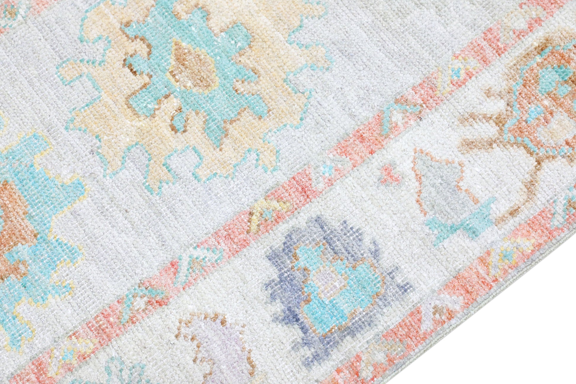 Turkish Oushak Rug 2'10" x 5'1" #4426