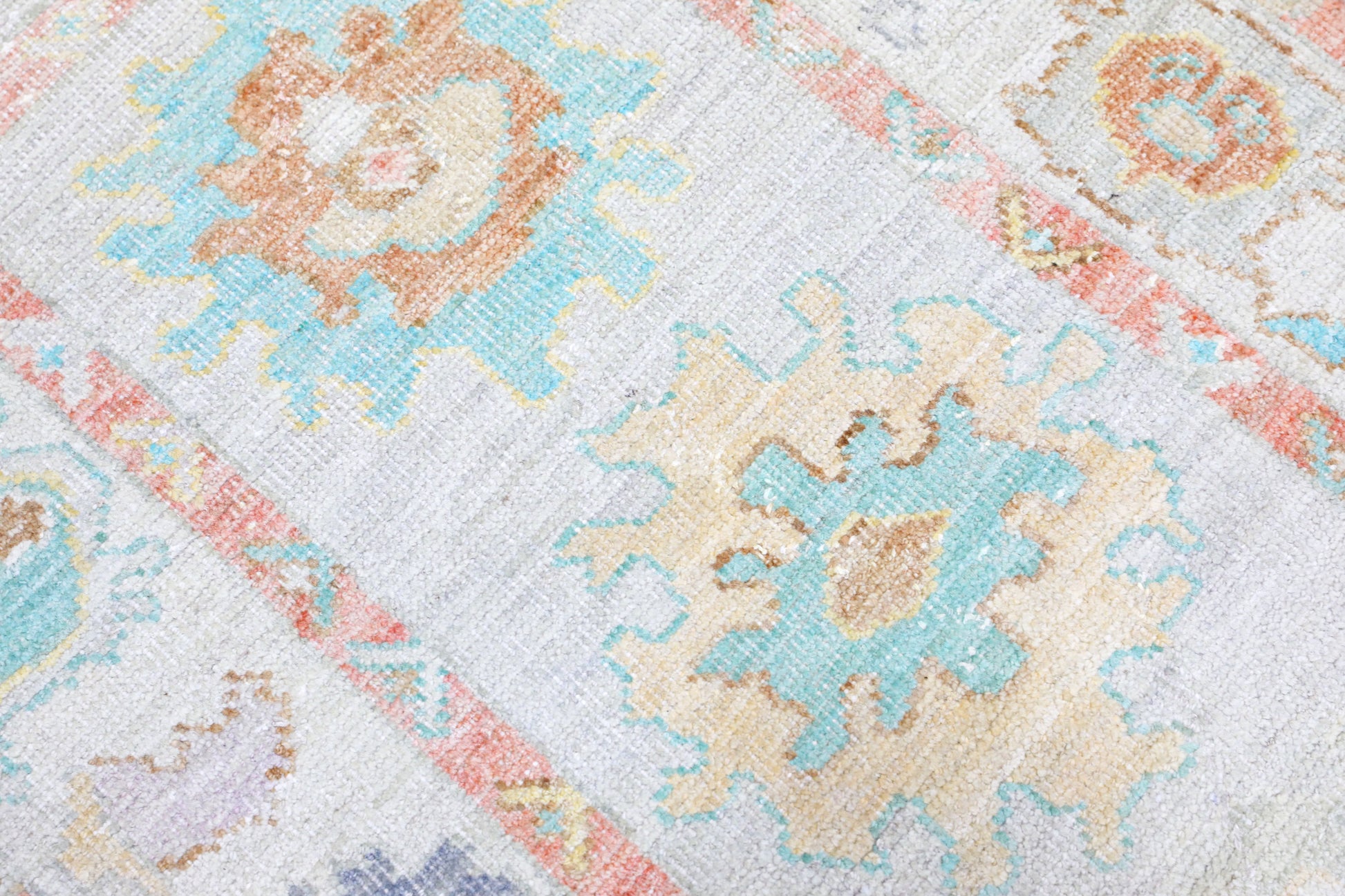 Turkish Oushak Rug 2'10" x 5'1" #4426