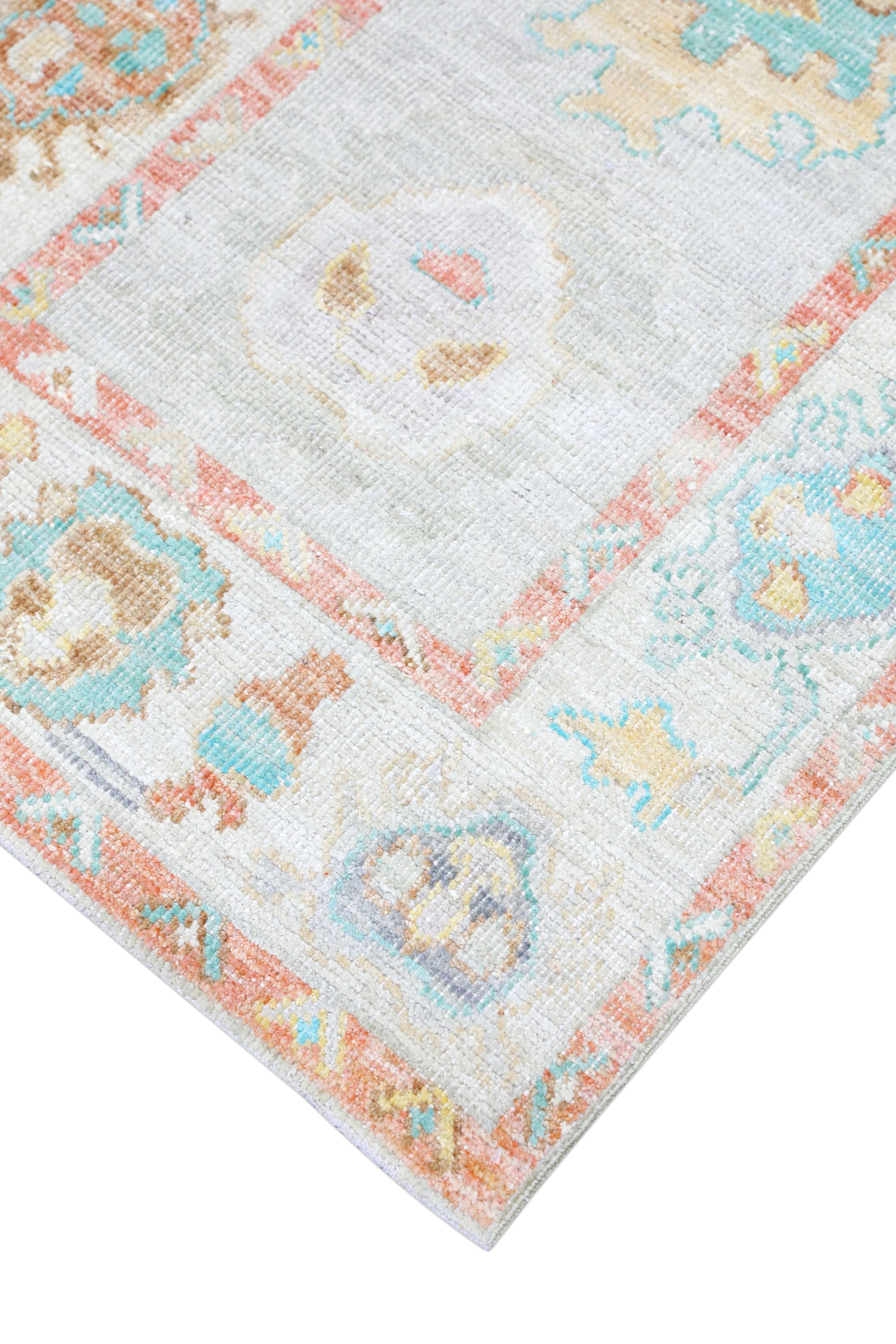 Turkish Oushak Rug 2'10" x 5'1" #4426