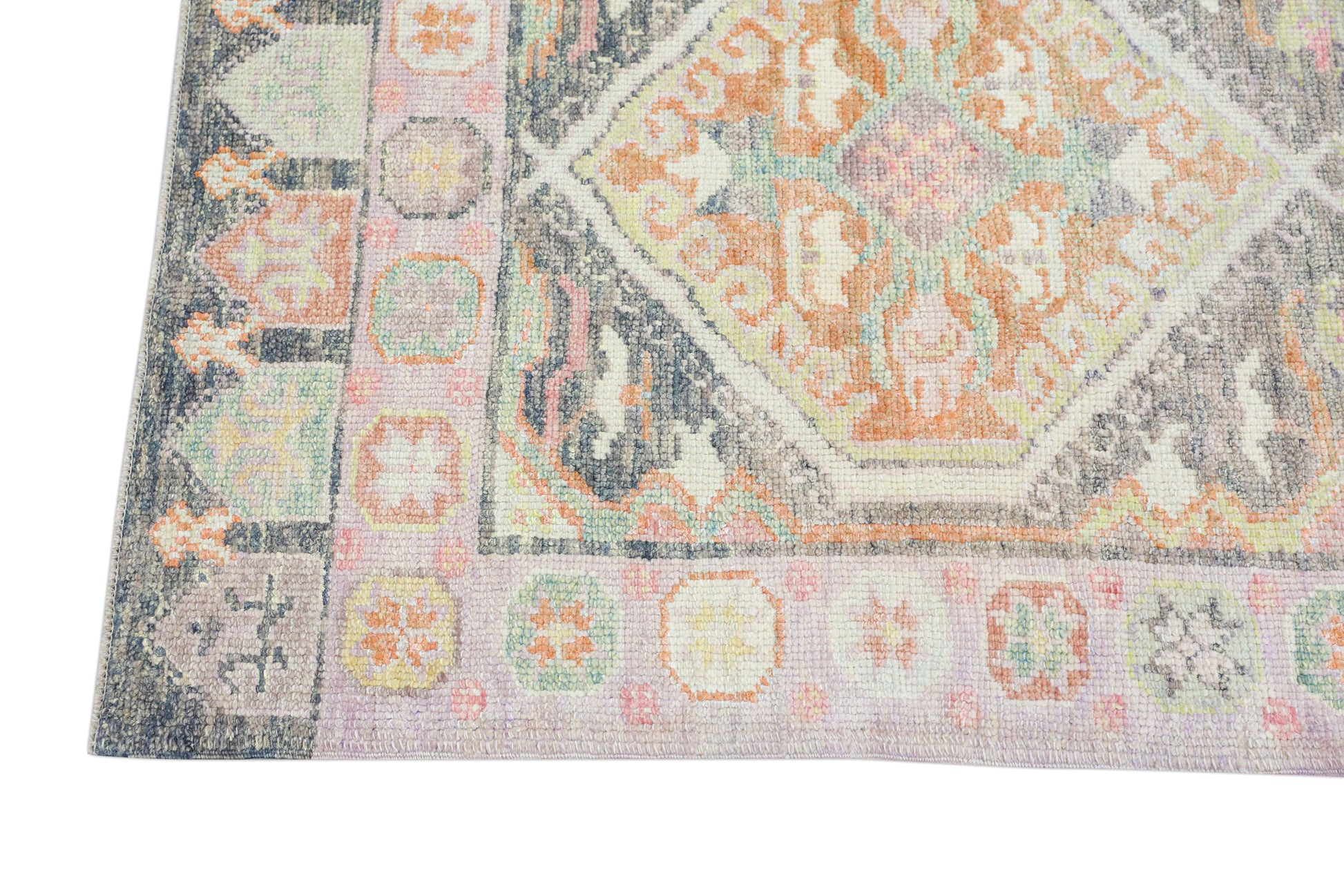 Turkish Oushak Rug 3'1" x 6'1" #4450
