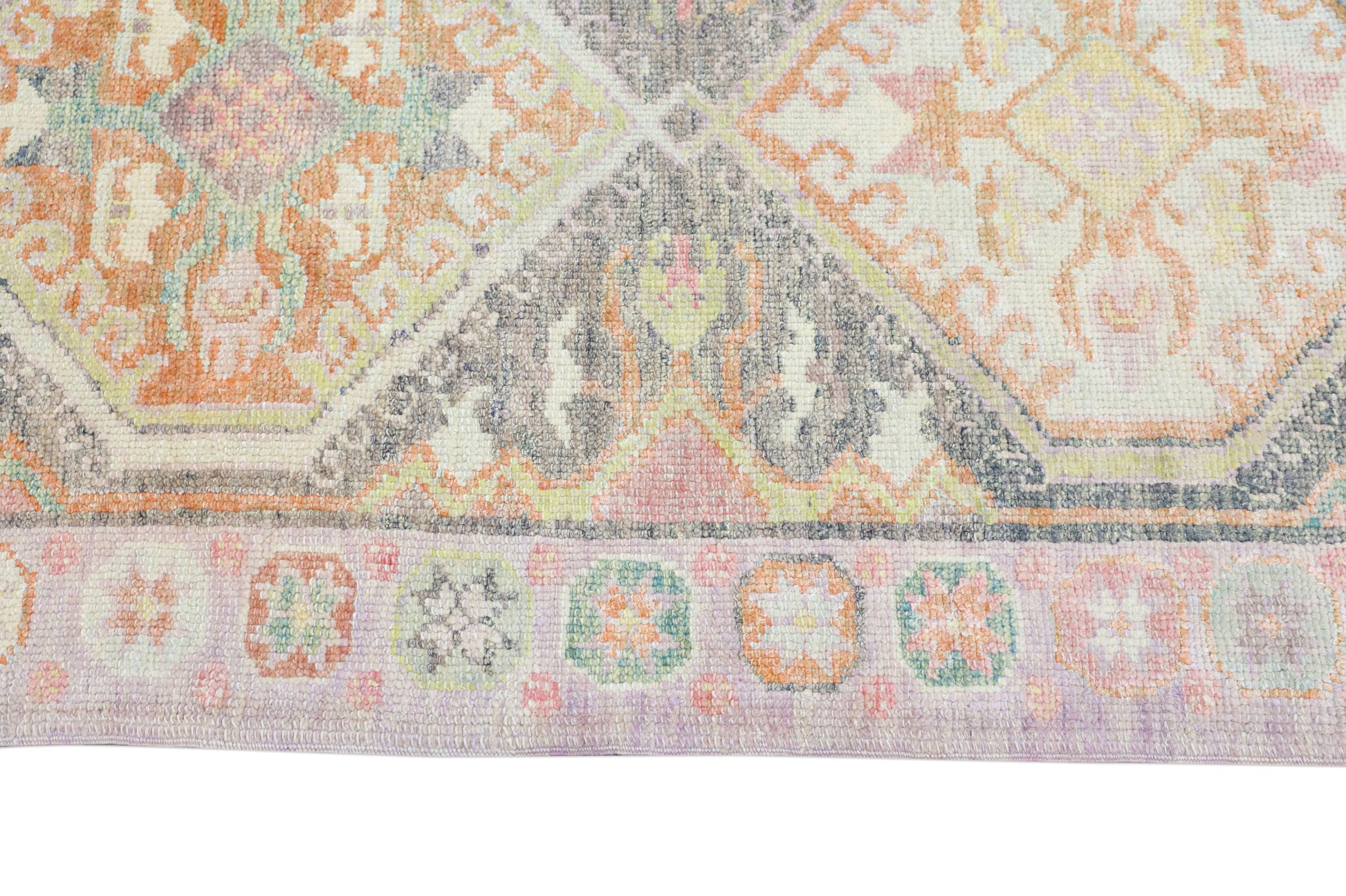 Turkish Oushak Rug 3'1" x 6'1" #4450