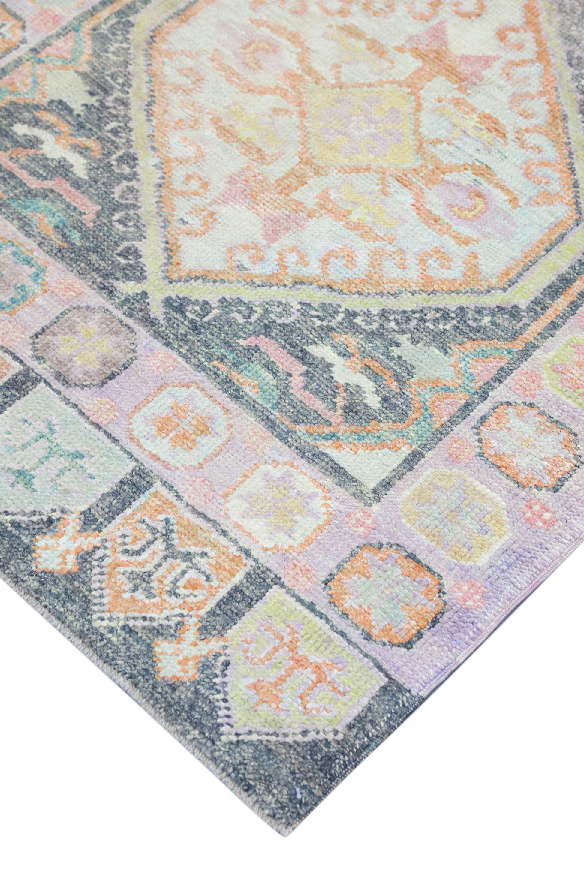Turkish Oushak Rug 3'1" x 6'1" #4450