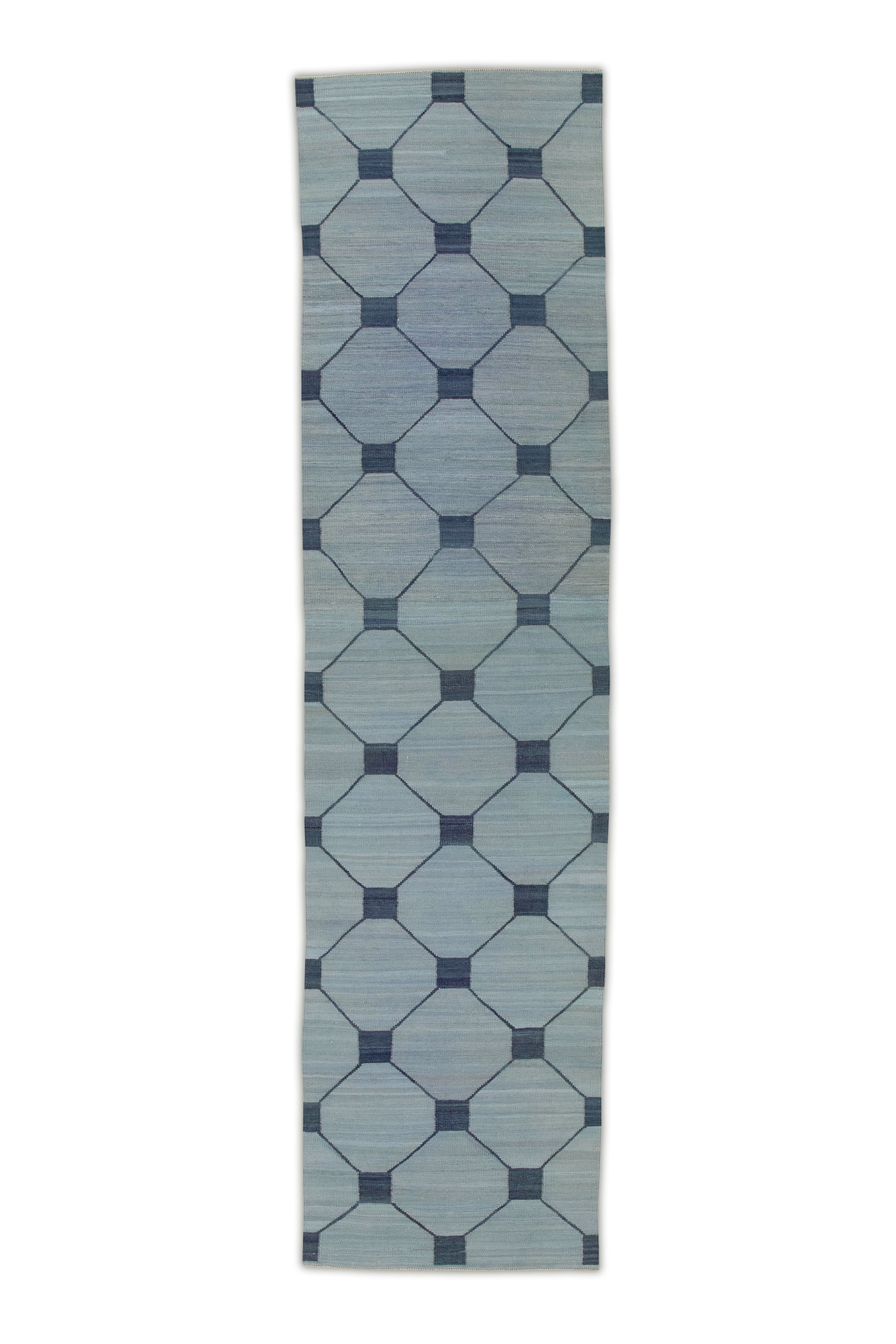 Oriental Flatweave Turkish Kilim 3' x 12'6" #5192